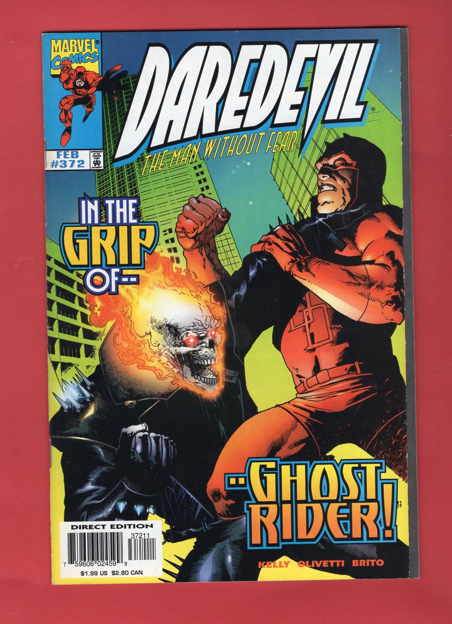 Daredevil #372, Feb 1998, 8.5 VF+