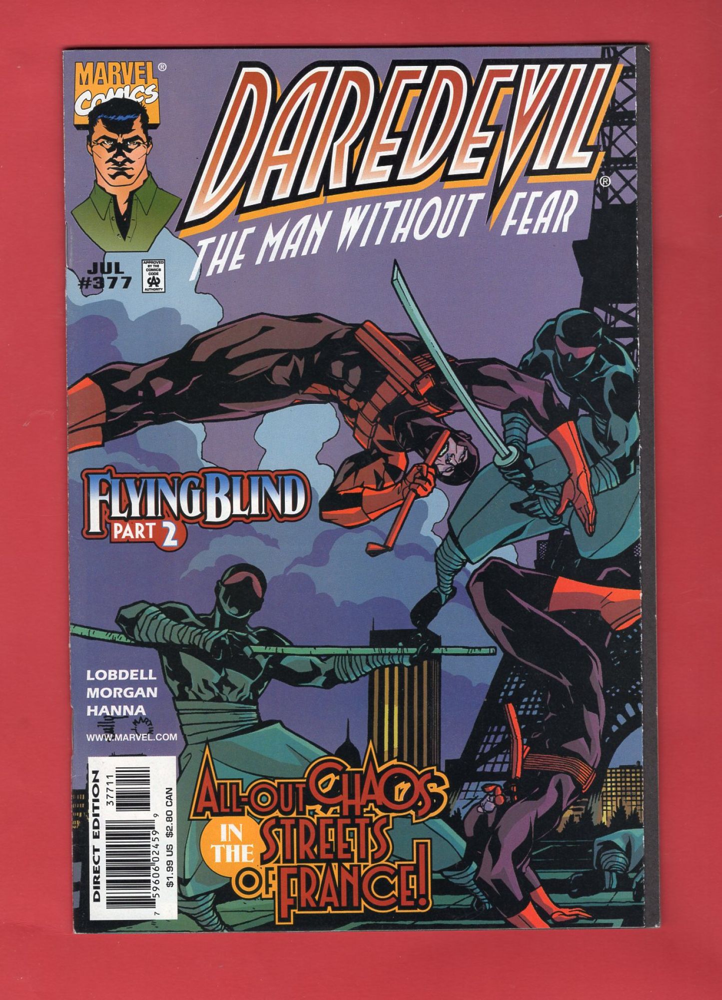 Daredevil #377, Jul 1998, 8.0 VF