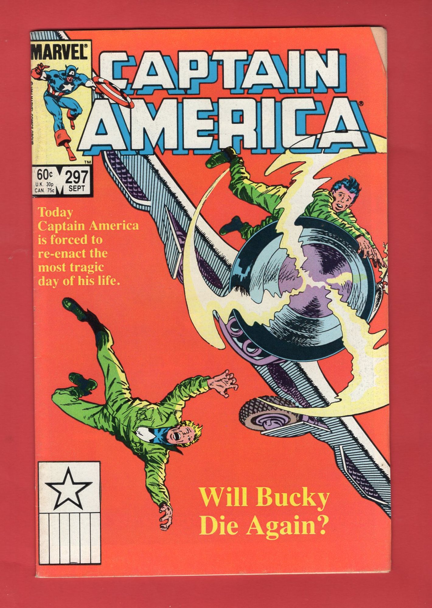 Captain America #297, Sep 1984, 6.5 FN+