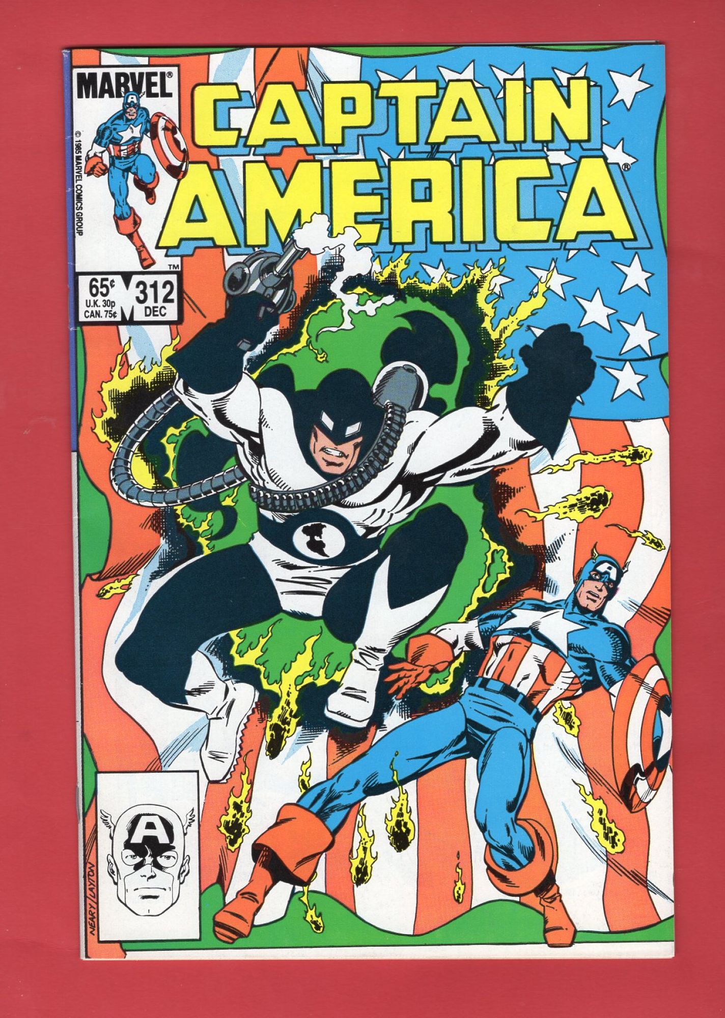 Captain America #312, Dec 1985, 8.0 VF
