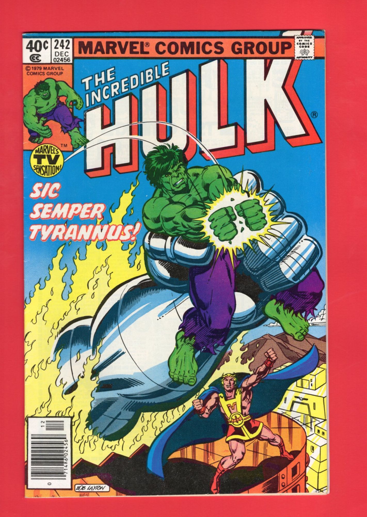 Incredible Hulk #242, Dec 1979, 5.5 FN- Newsstand