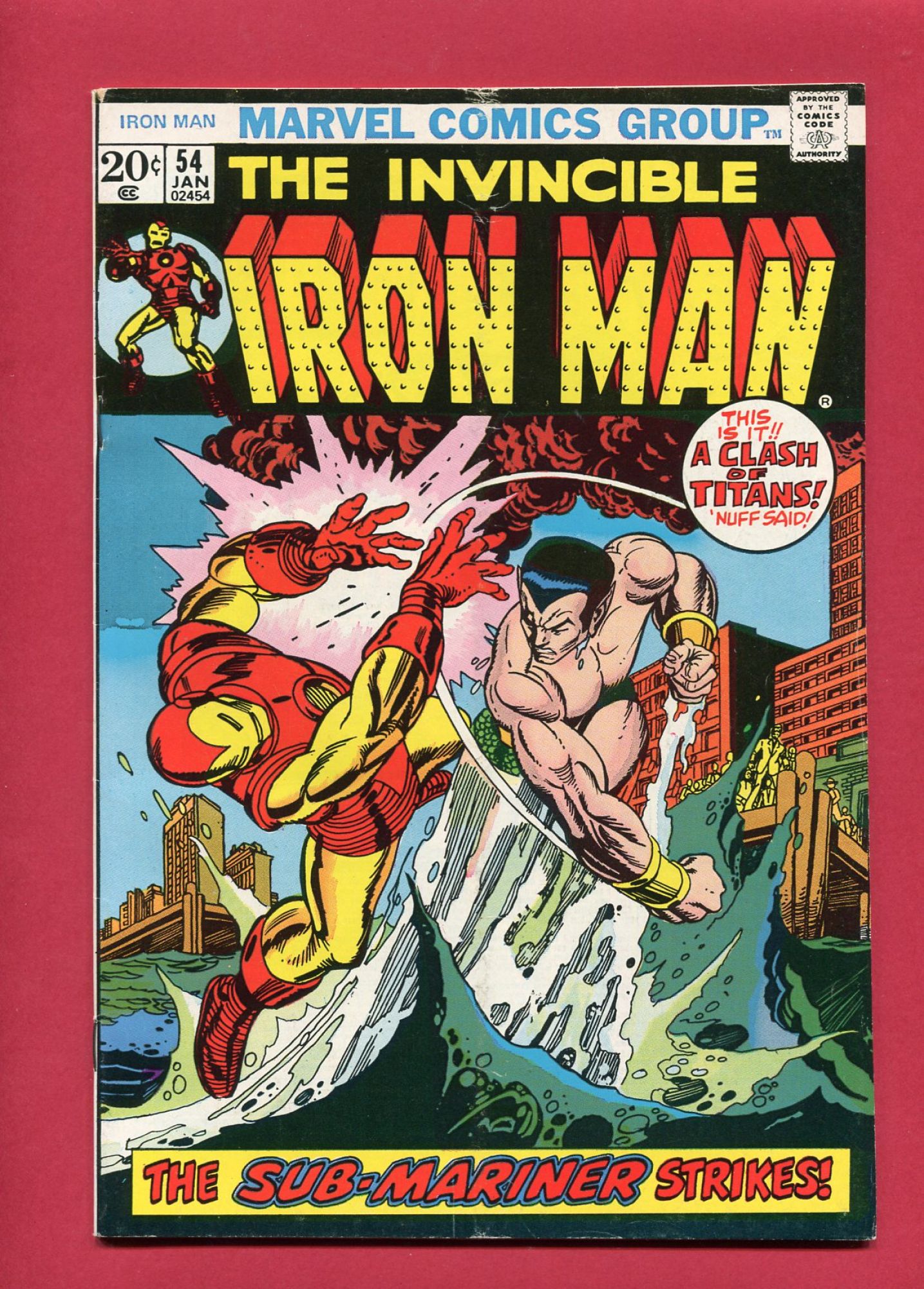 Iron Man #54, Jan 1973, 4.5 VG+
