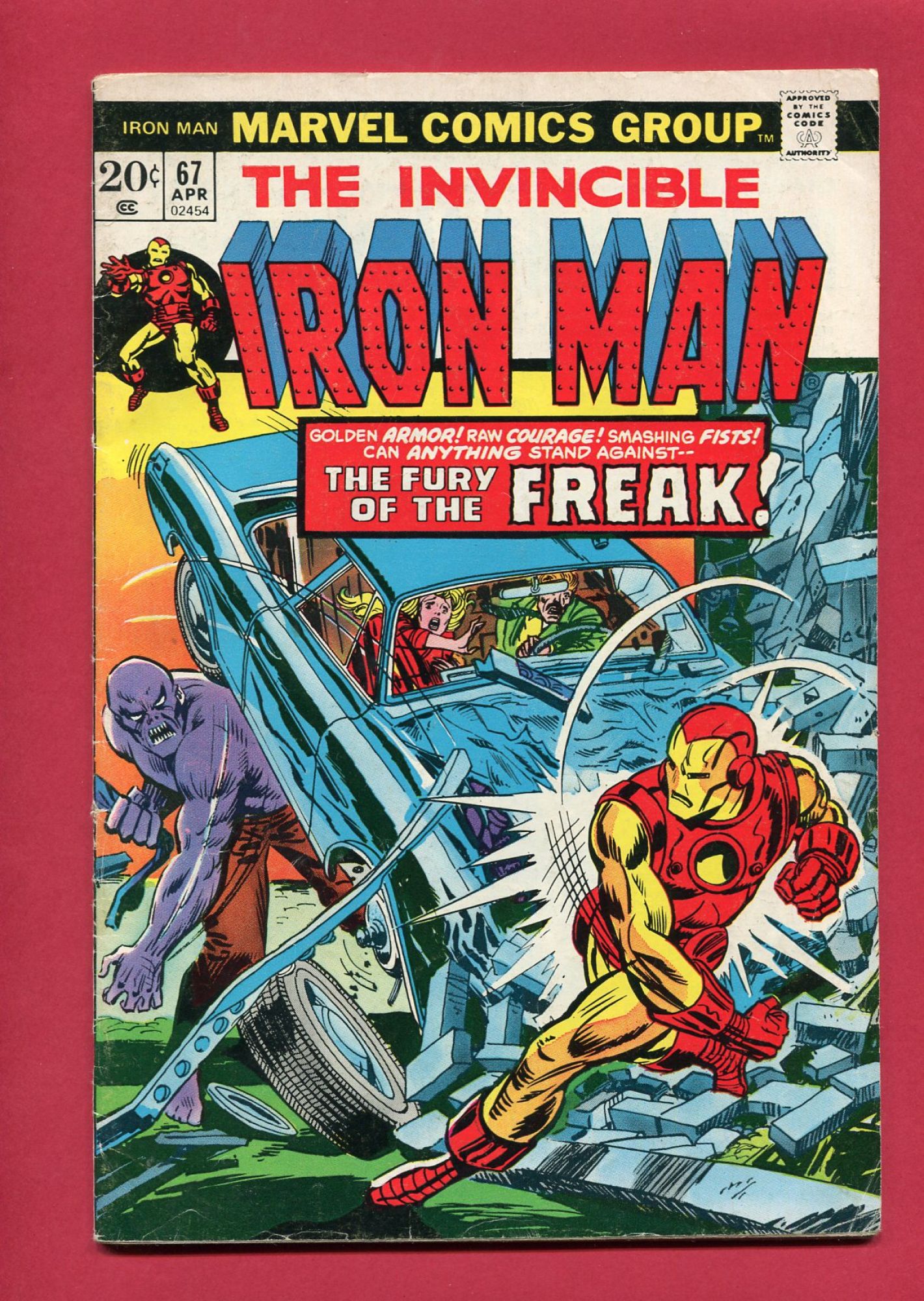 Iron Man #67, Apr 1974, 4.5 VF+ QUALIFIED