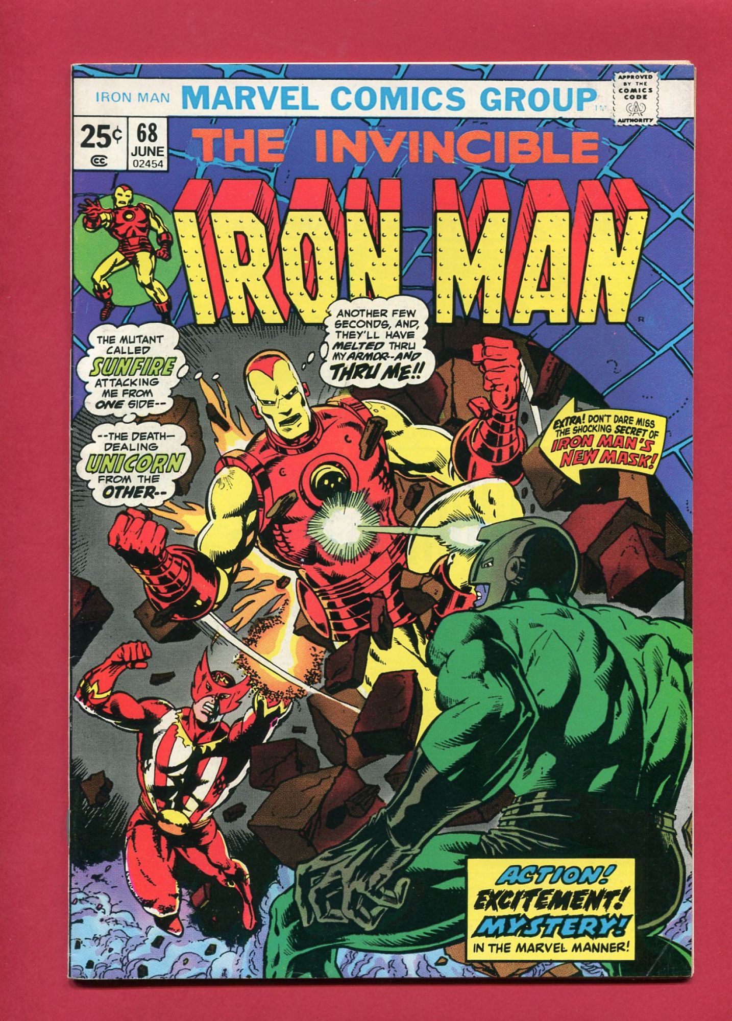 Iron Man #68, Jun 1974, 7.5 VF-