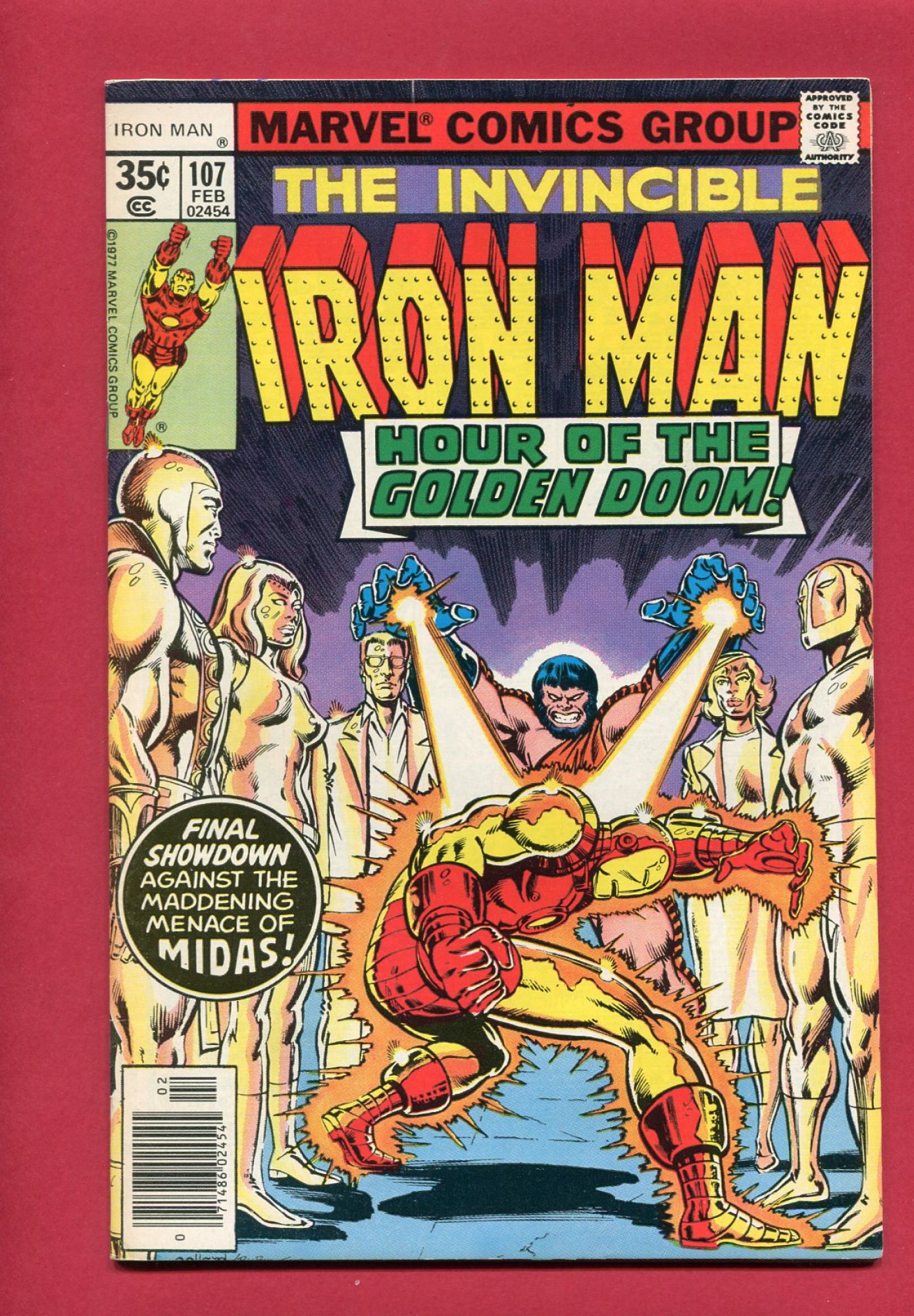 Iron Man #107, Feb 1978, 8.0 VF