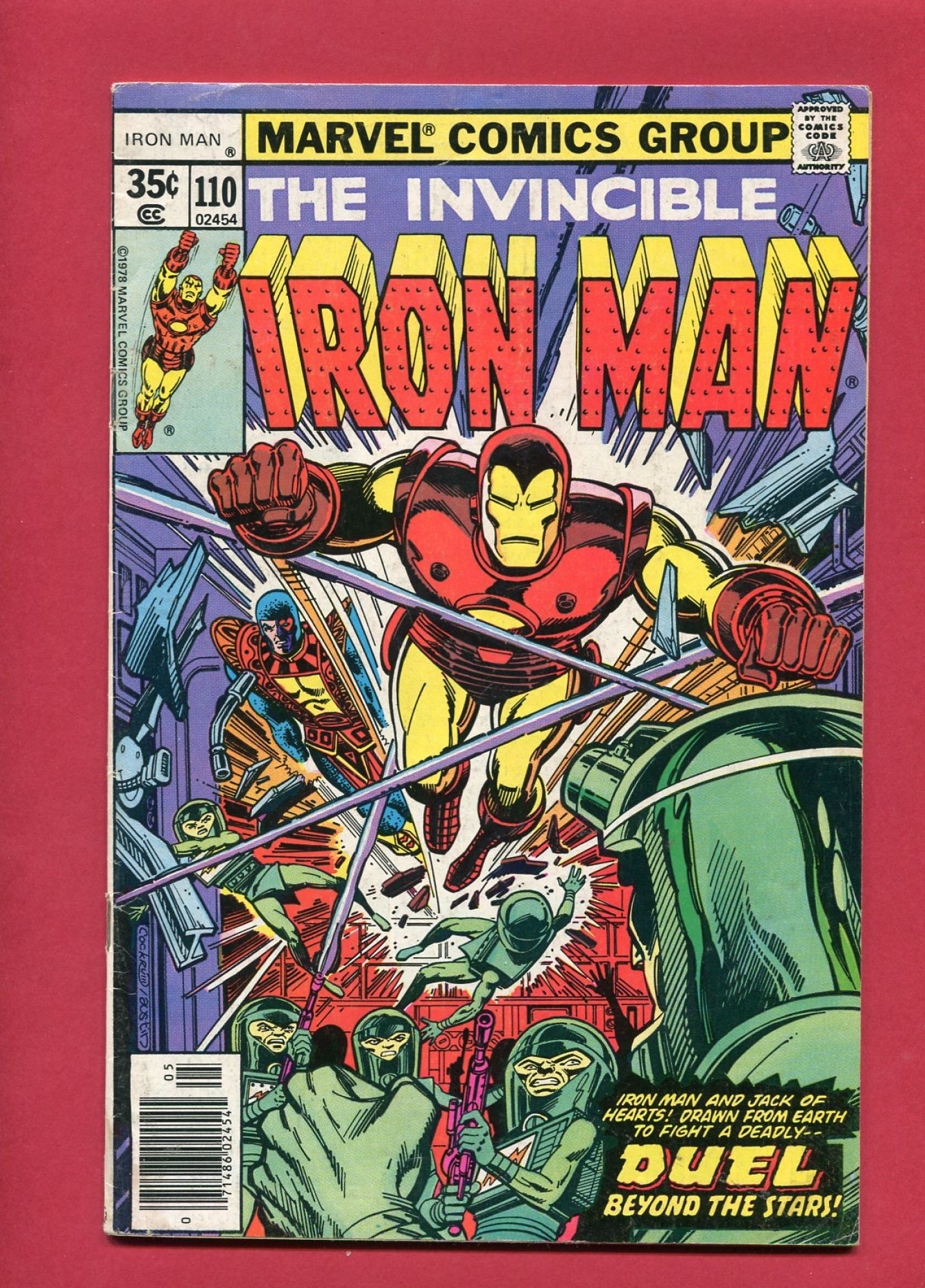 Iron Man #110, May 1978, 4.0 VG