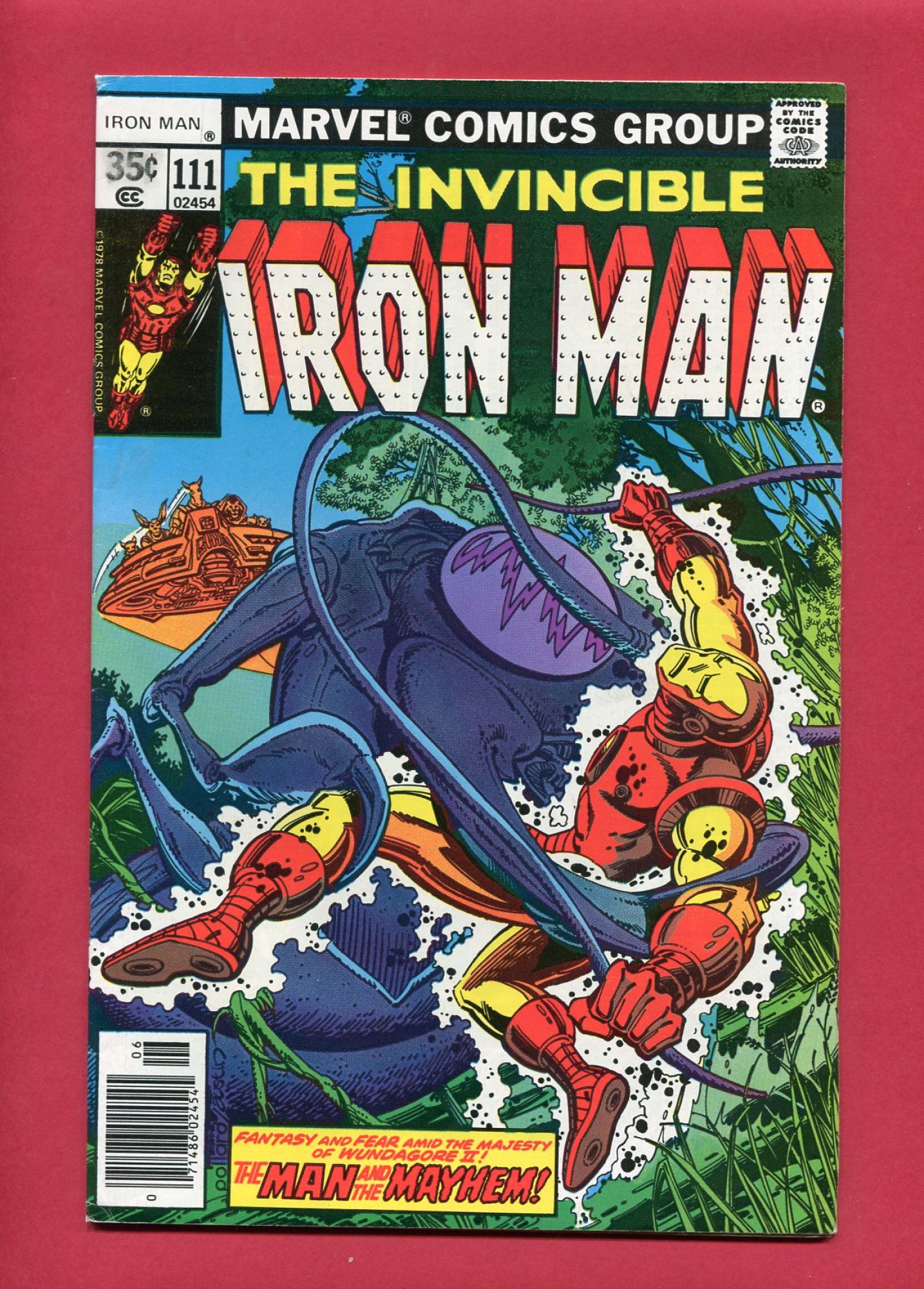 Iron Man #111, Jun 1978, 7.0 FN/VF
