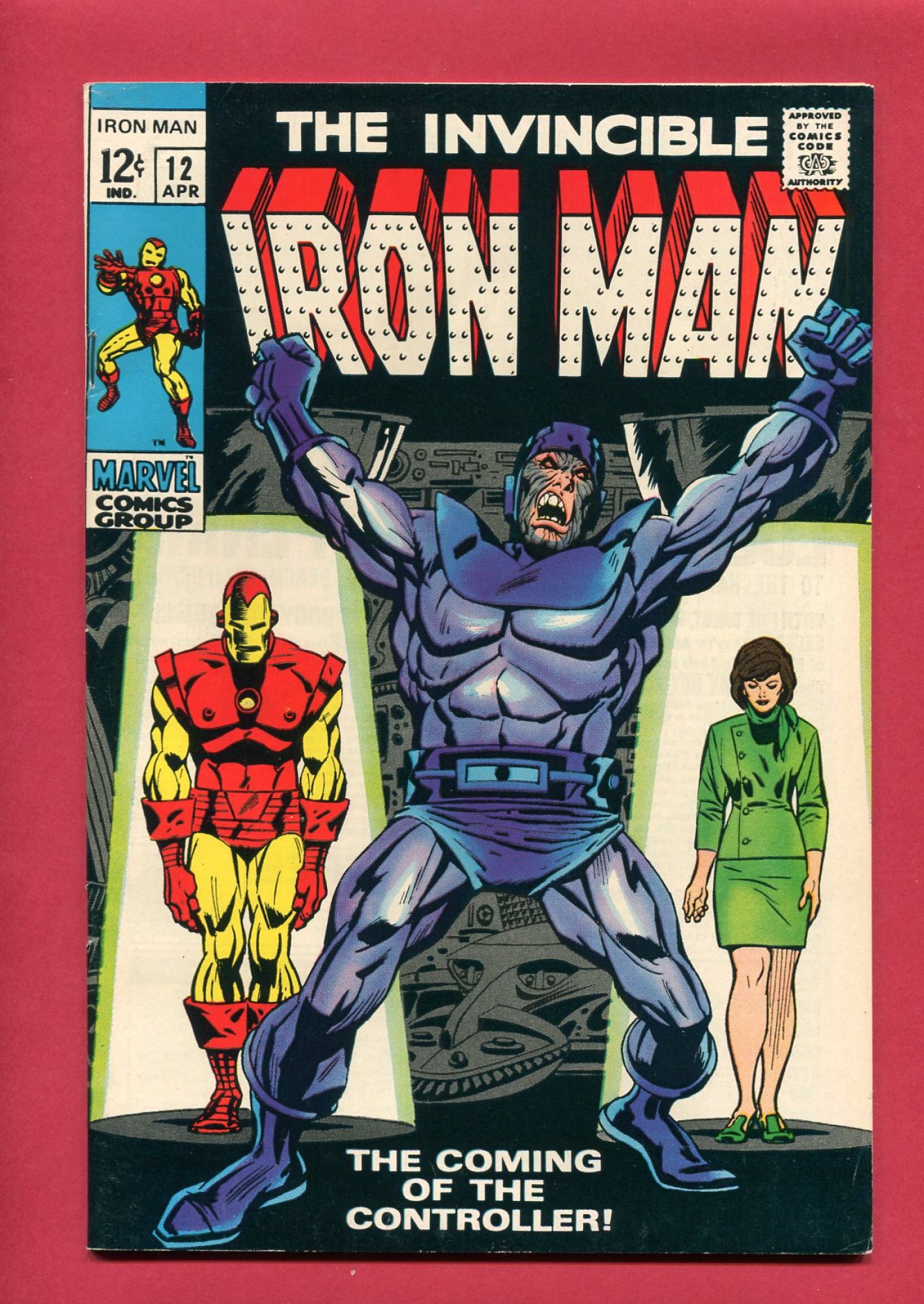 Iron Man #12, Apr 1969, 7.5 VF-