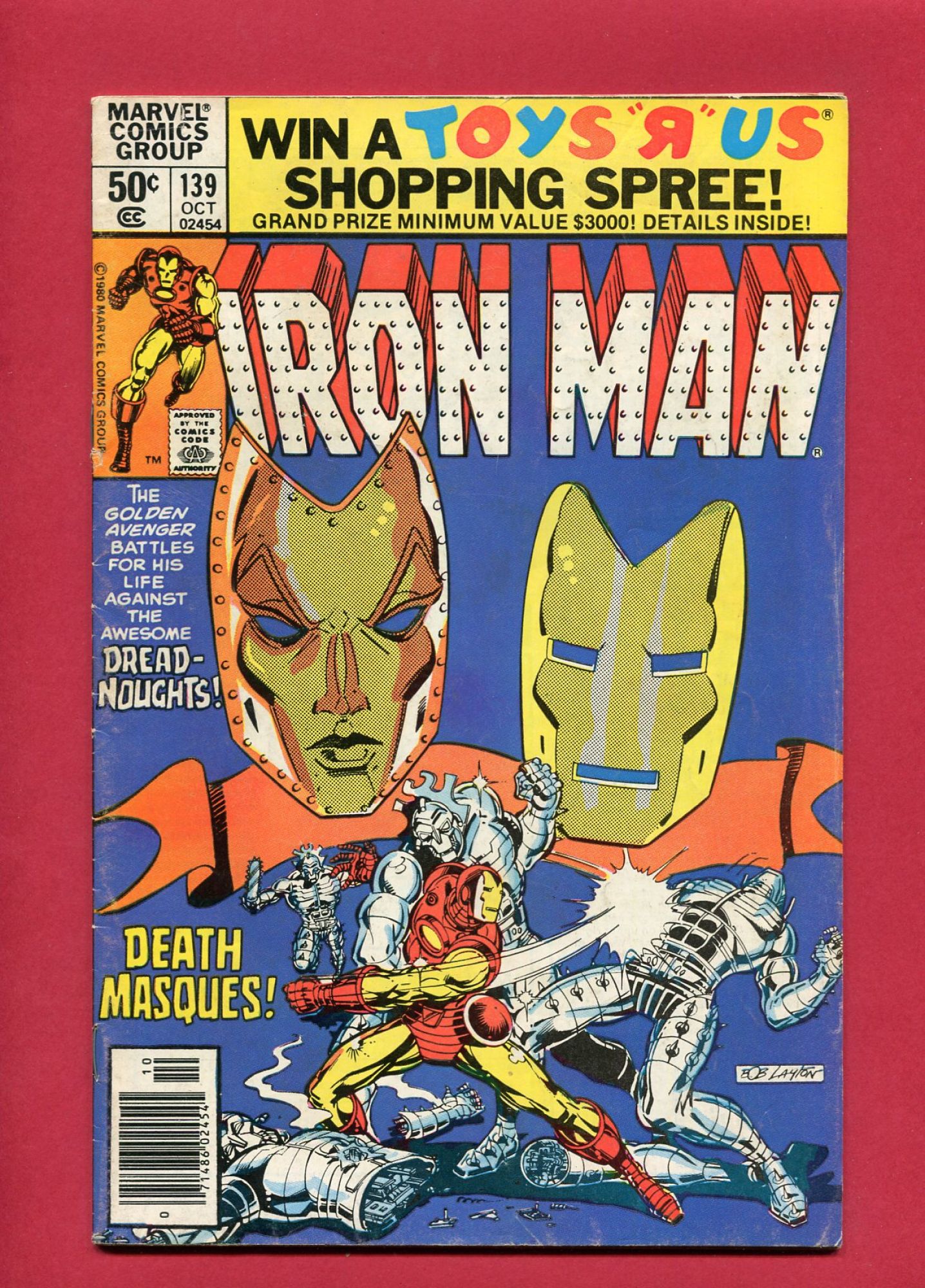Iron Man #139, Oct 1980, 5.0 VG/FN