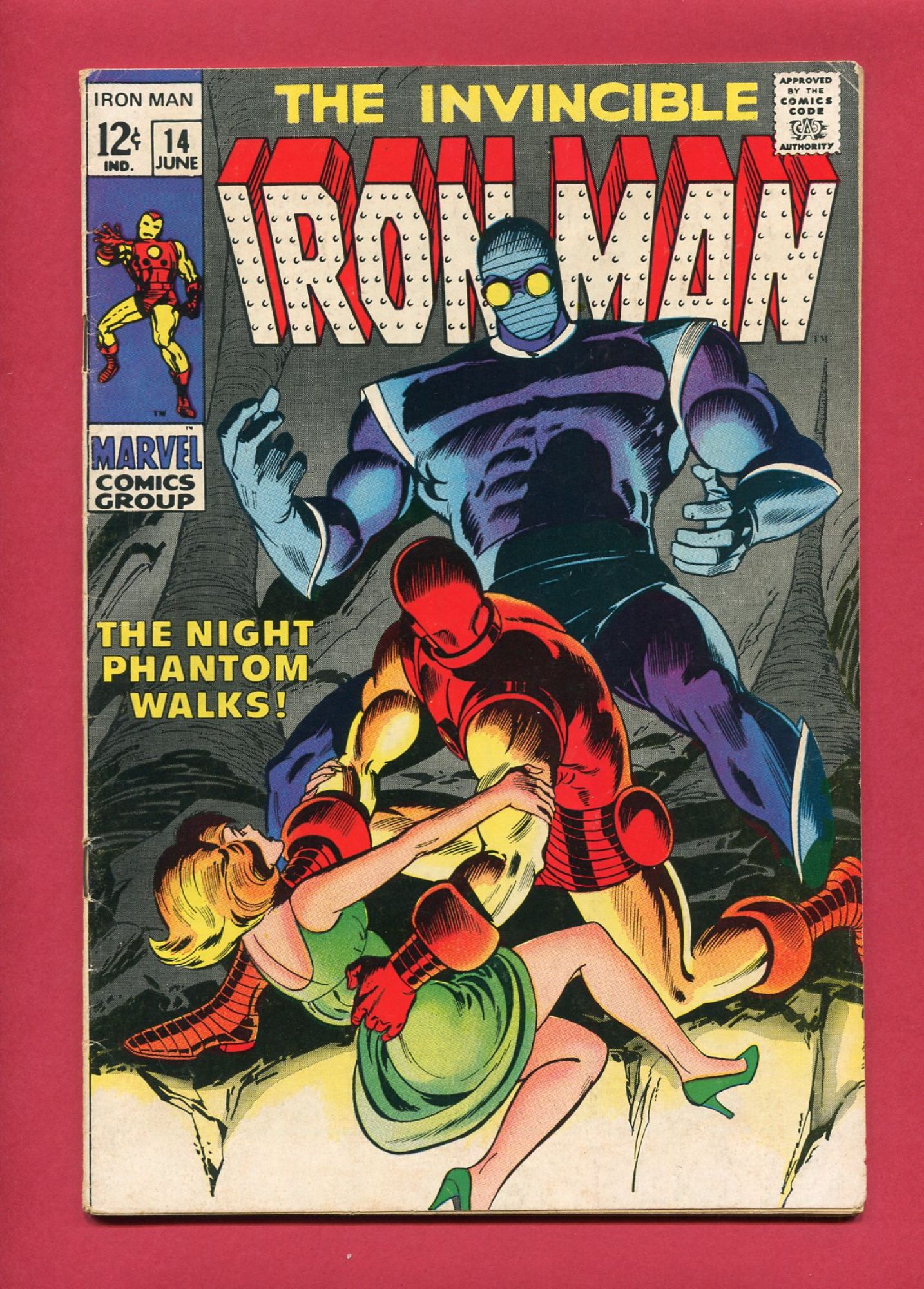 Iron Man #14, Jun 1969, 4.5 VG+