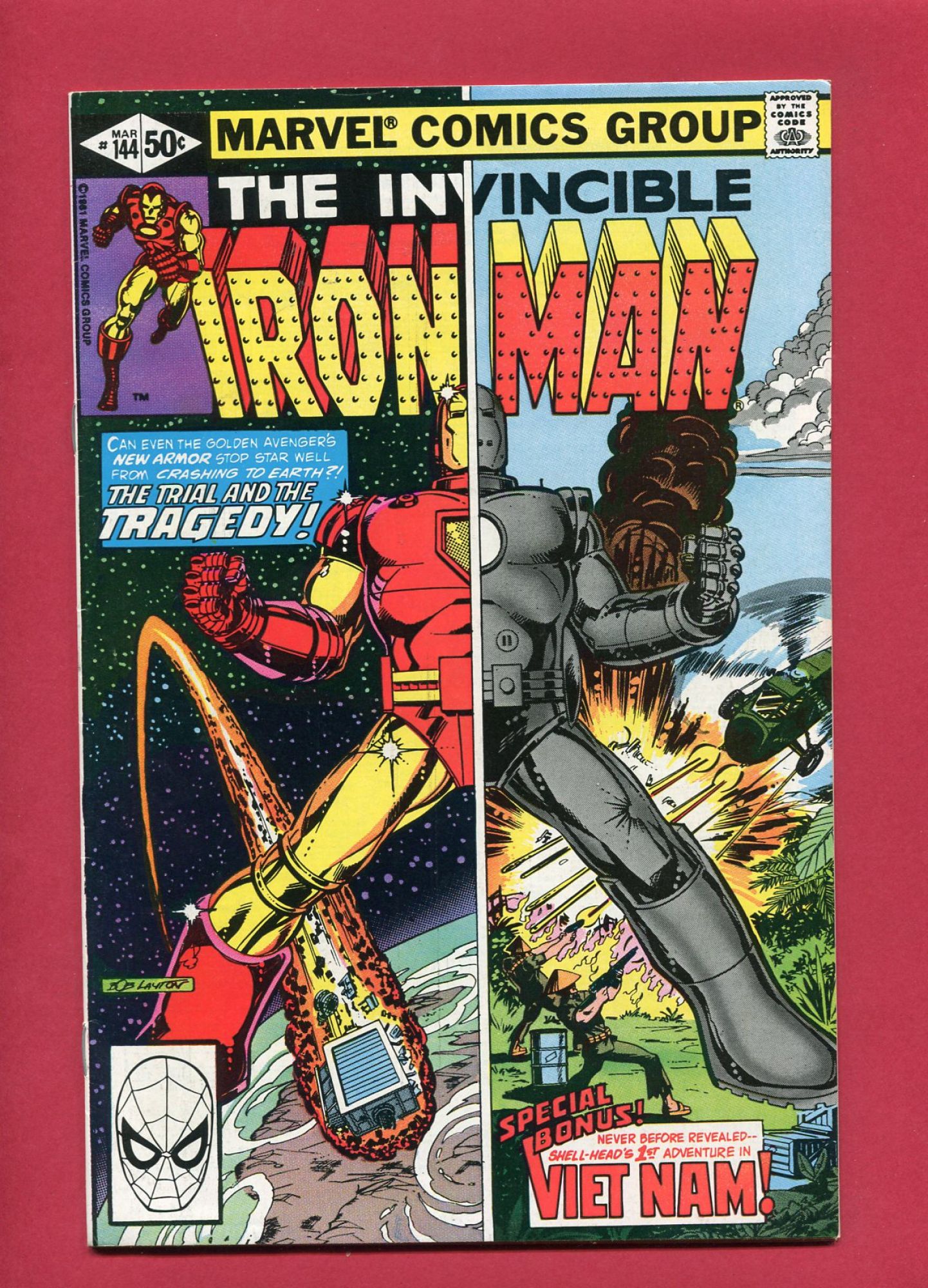 Iron Man #144, Mar 1981, 7.5 VF-