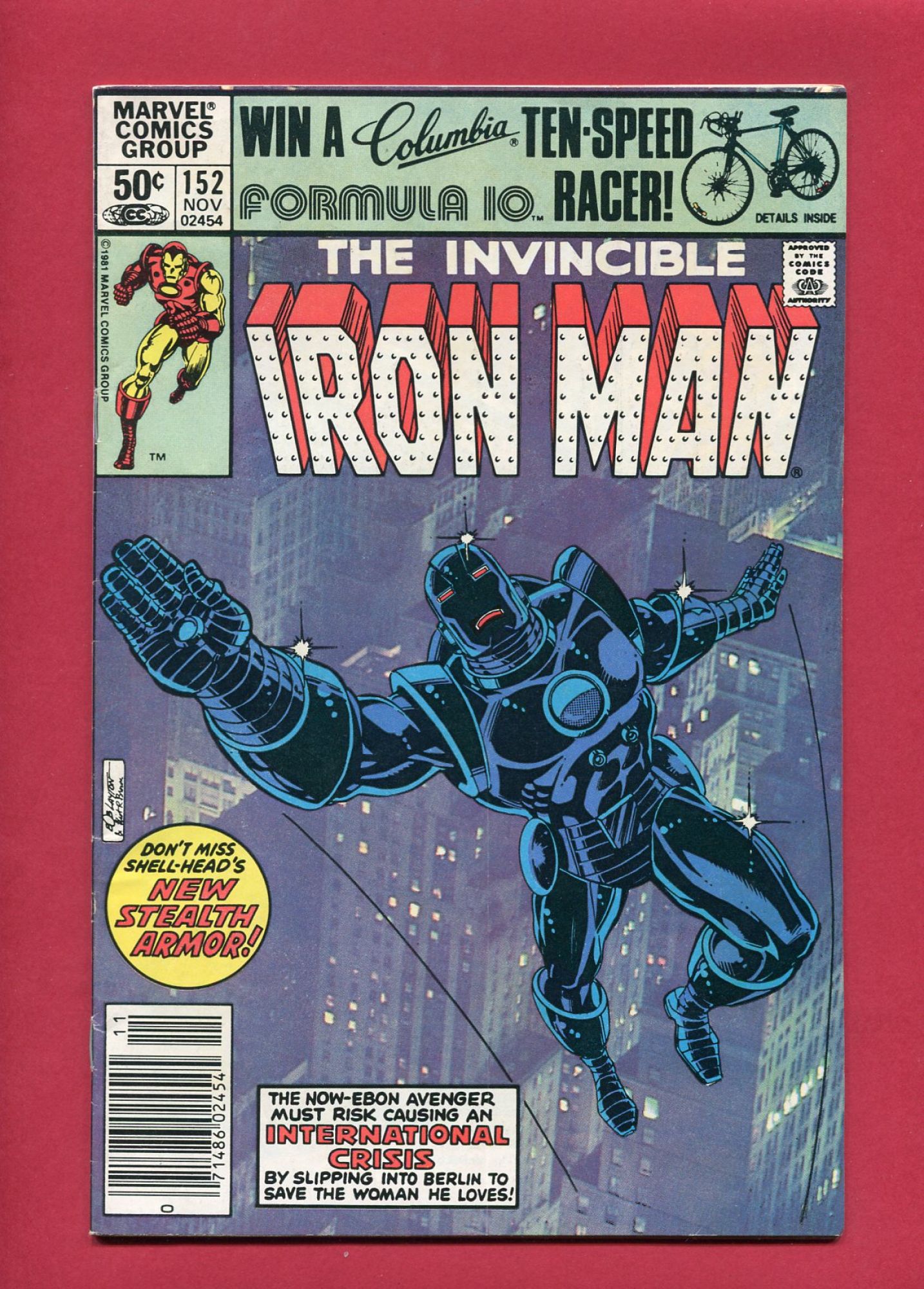 Iron Man #152, Nov 1981, 6.5 FN+