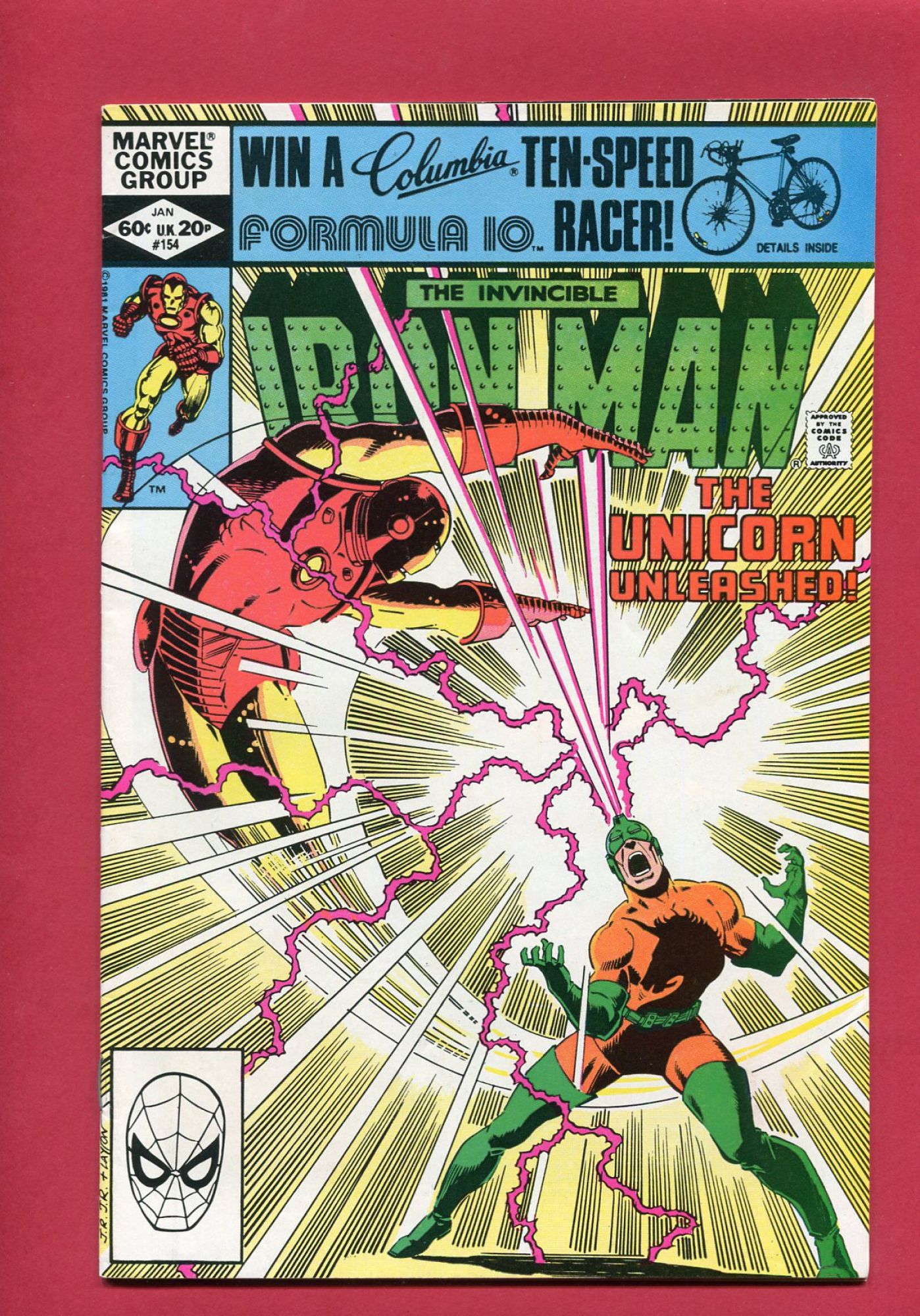 Iron Man #154, Jan 1982, 8.0 VF