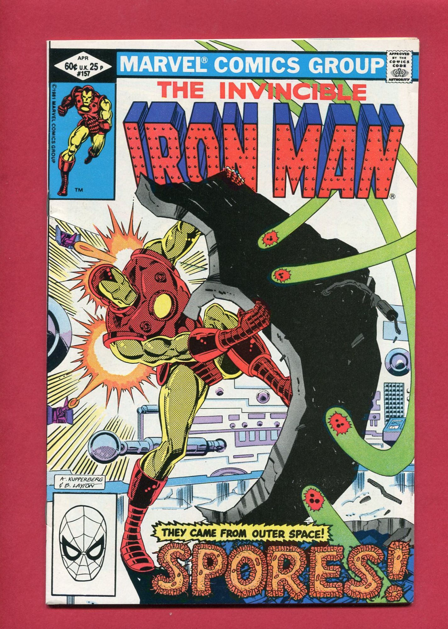 Iron Man #157, Apr 1982, 8.5 VF+
