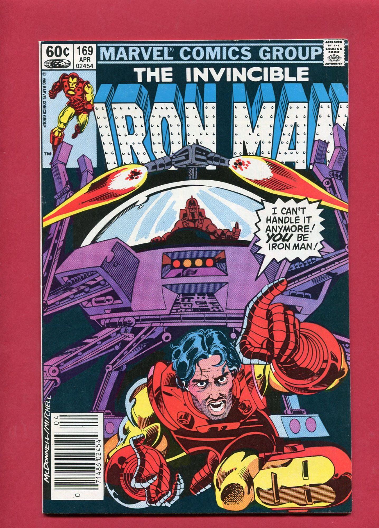 Iron Man #169, Apr 1983, 9.2 NM-
