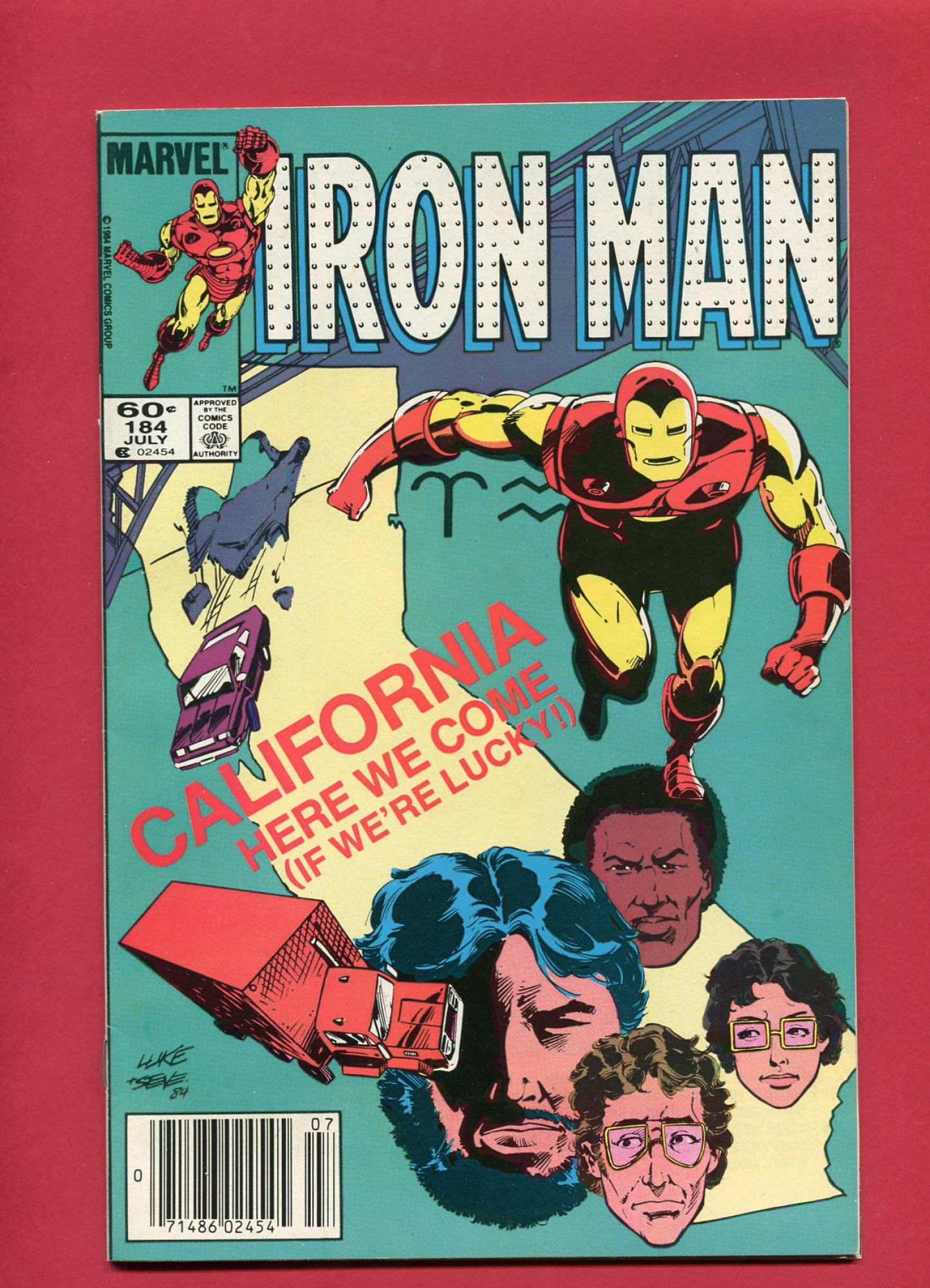 Iron Man #184, Jul 1984, 7.5 VF-