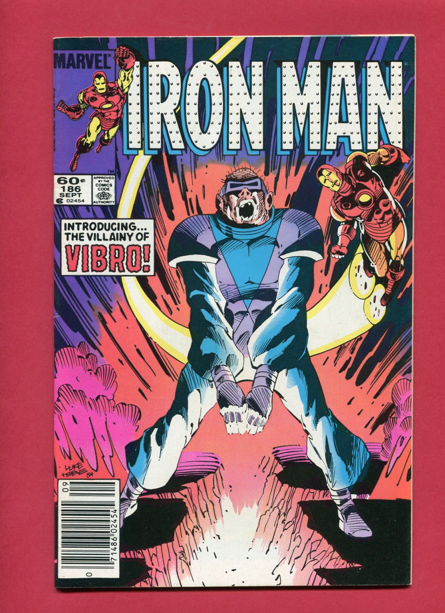 Iron Man #186, Sep 1984, 7.5 VF-