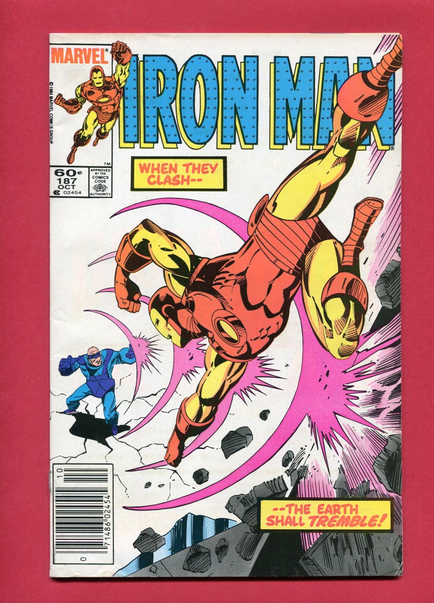 Iron Man #187, Oct 1984, 6.5 FN+