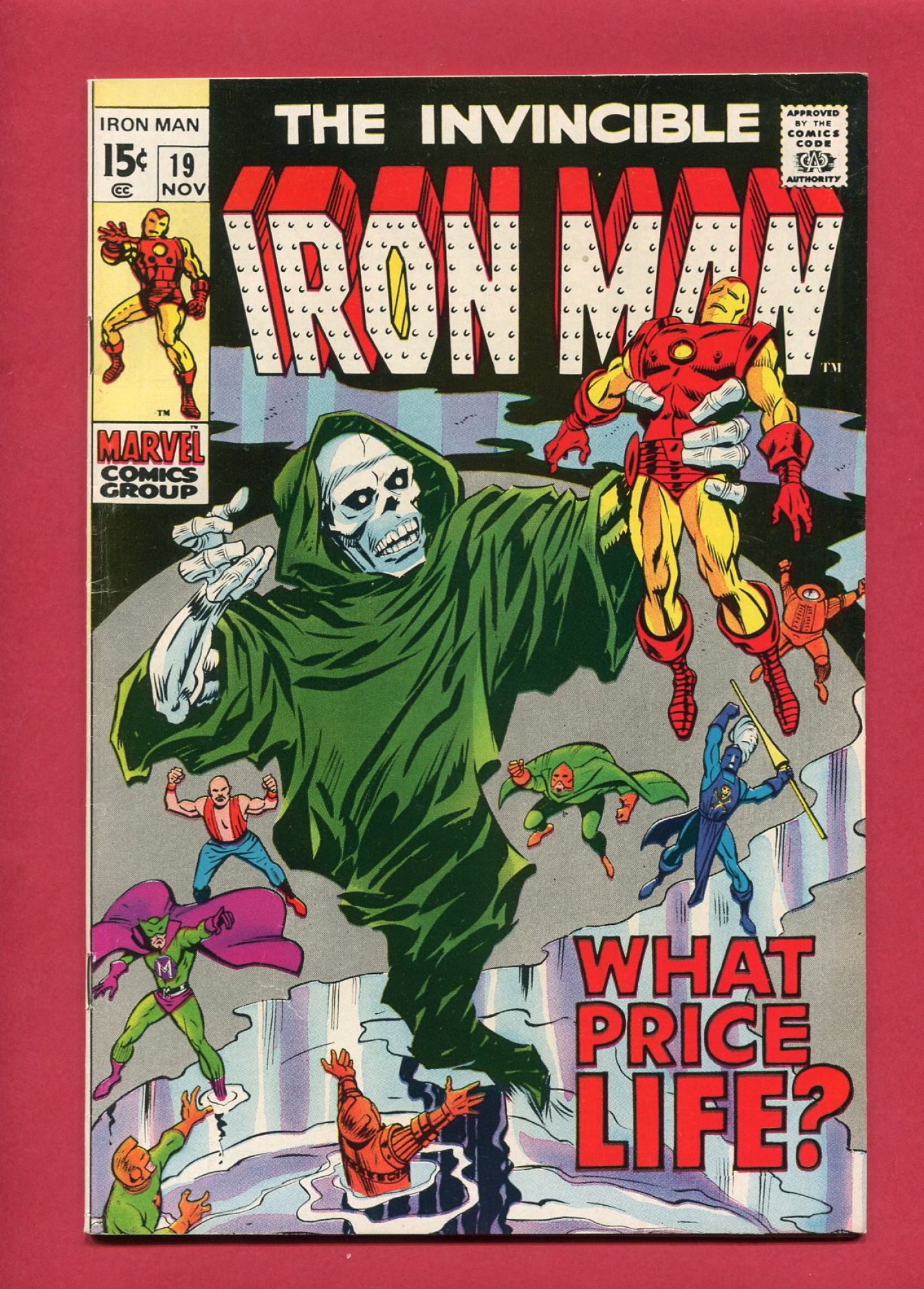 Iron Man #19, Nov 1969, 7.0 FN/VF