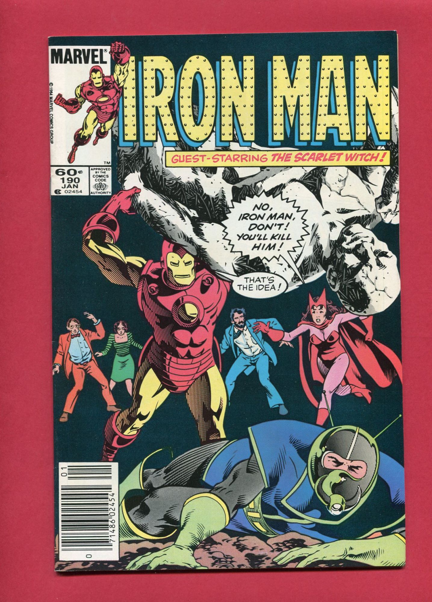Iron Man #190, Jan 1985, 8.5 VF+