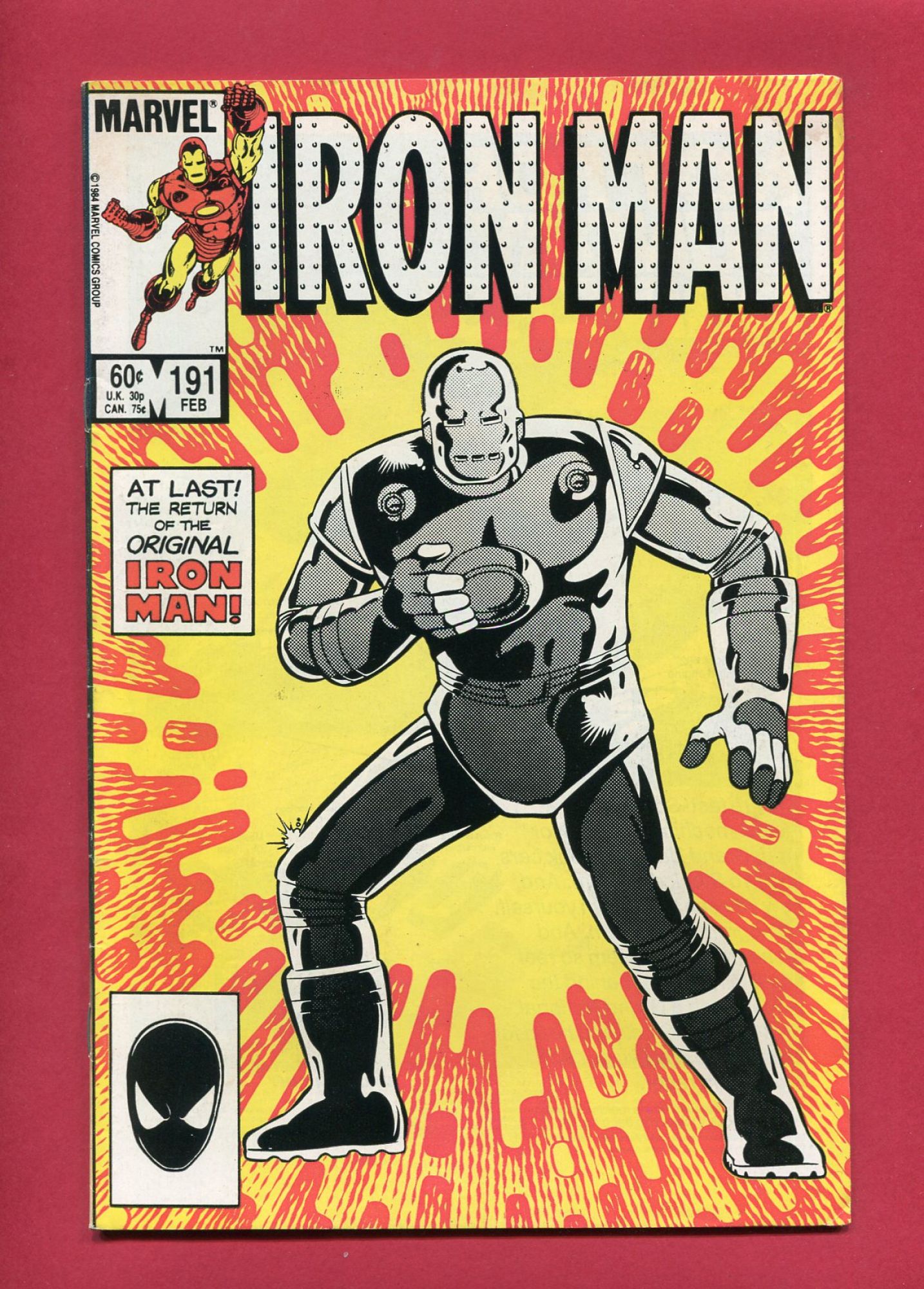Iron Man #191, Feb 1985, 8.5 VF+
