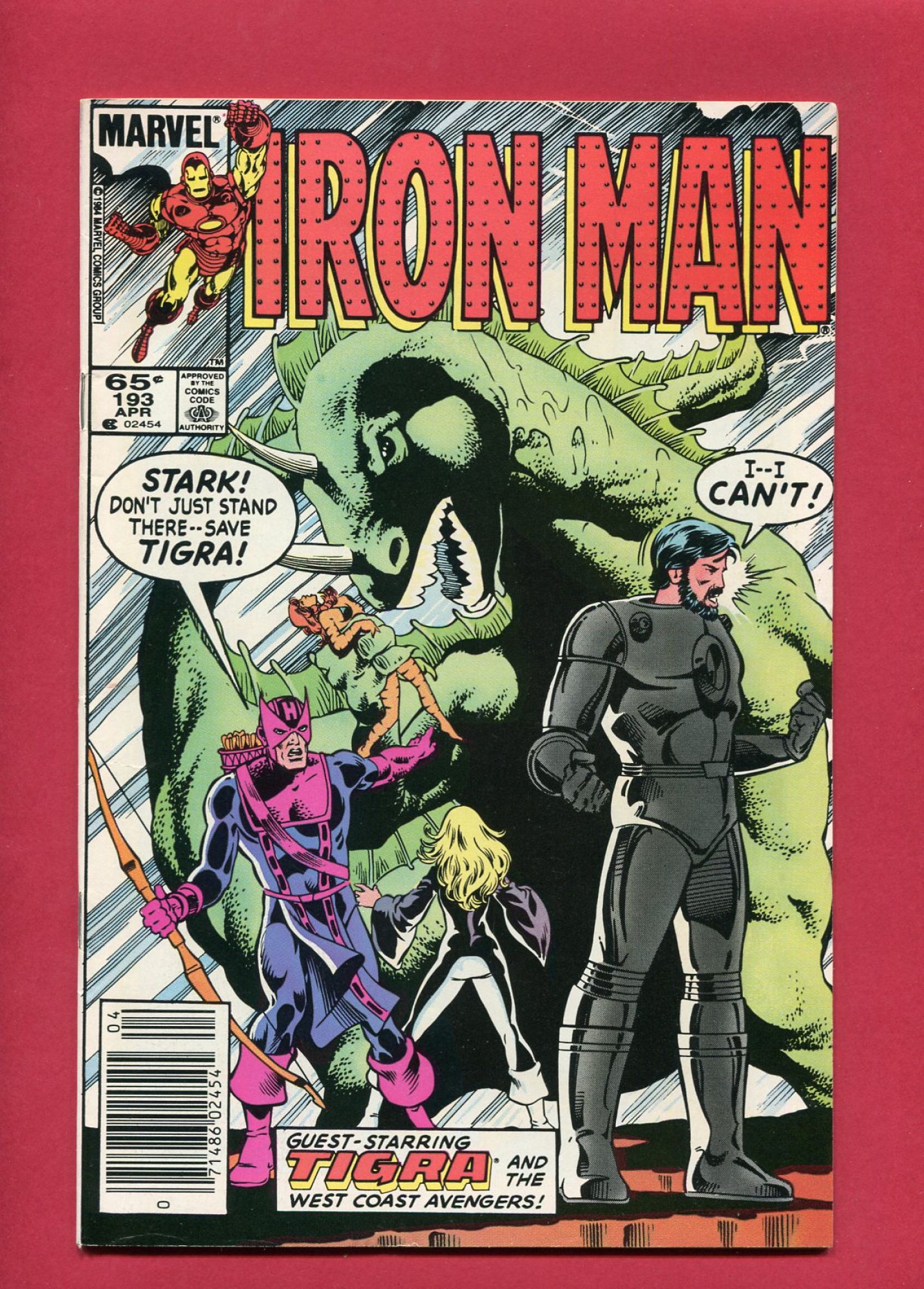 Iron Man #193, Apr 1985, 8.5 VF+