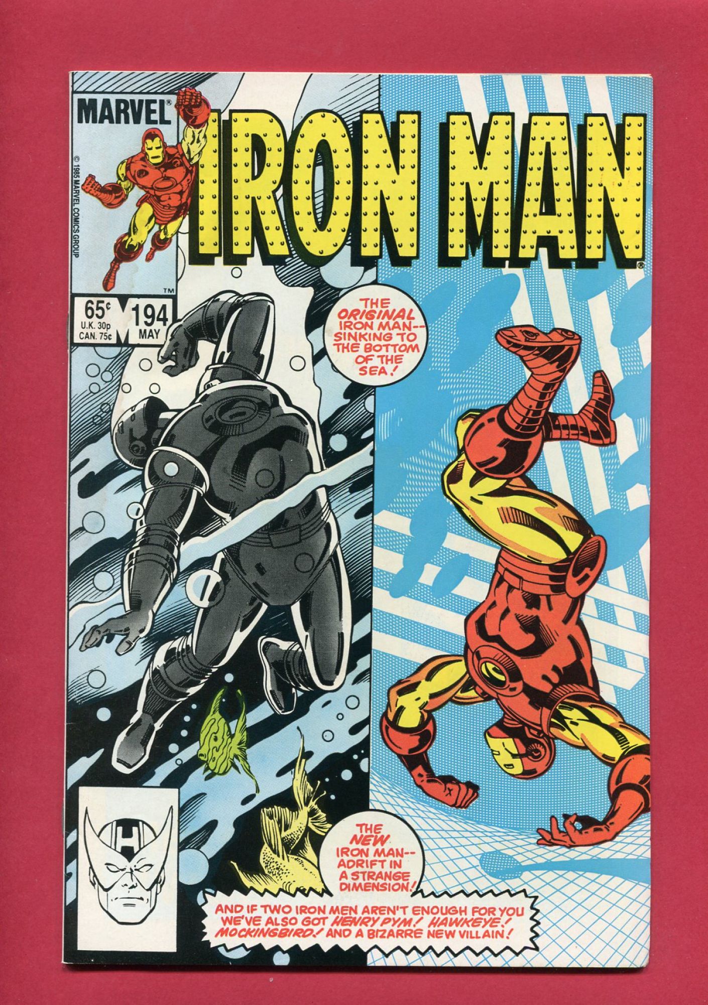 Iron Man #194, May 1985, 7.0 FN/VF