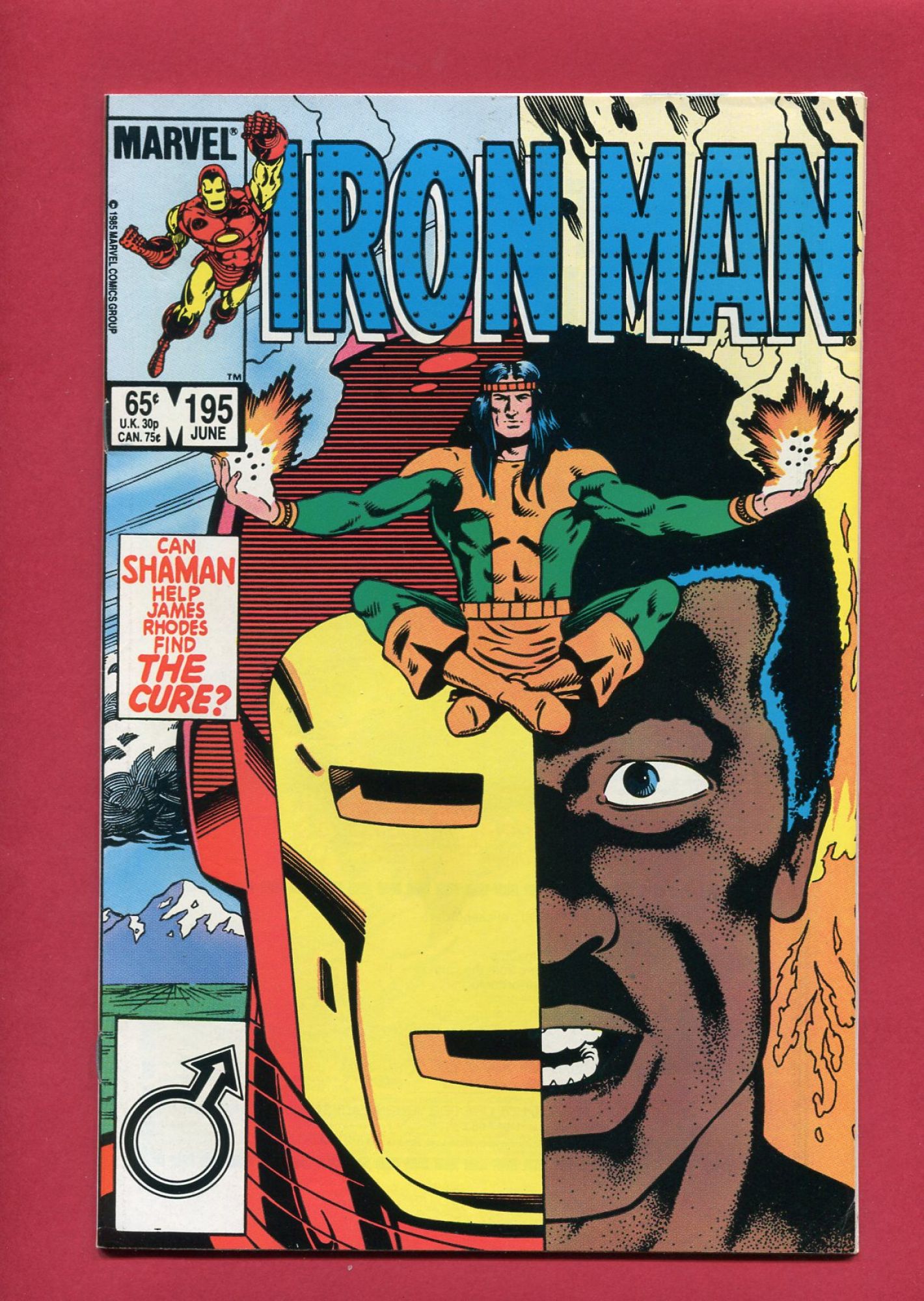 Iron Man #195, Jun 1985, 8.5 VF+