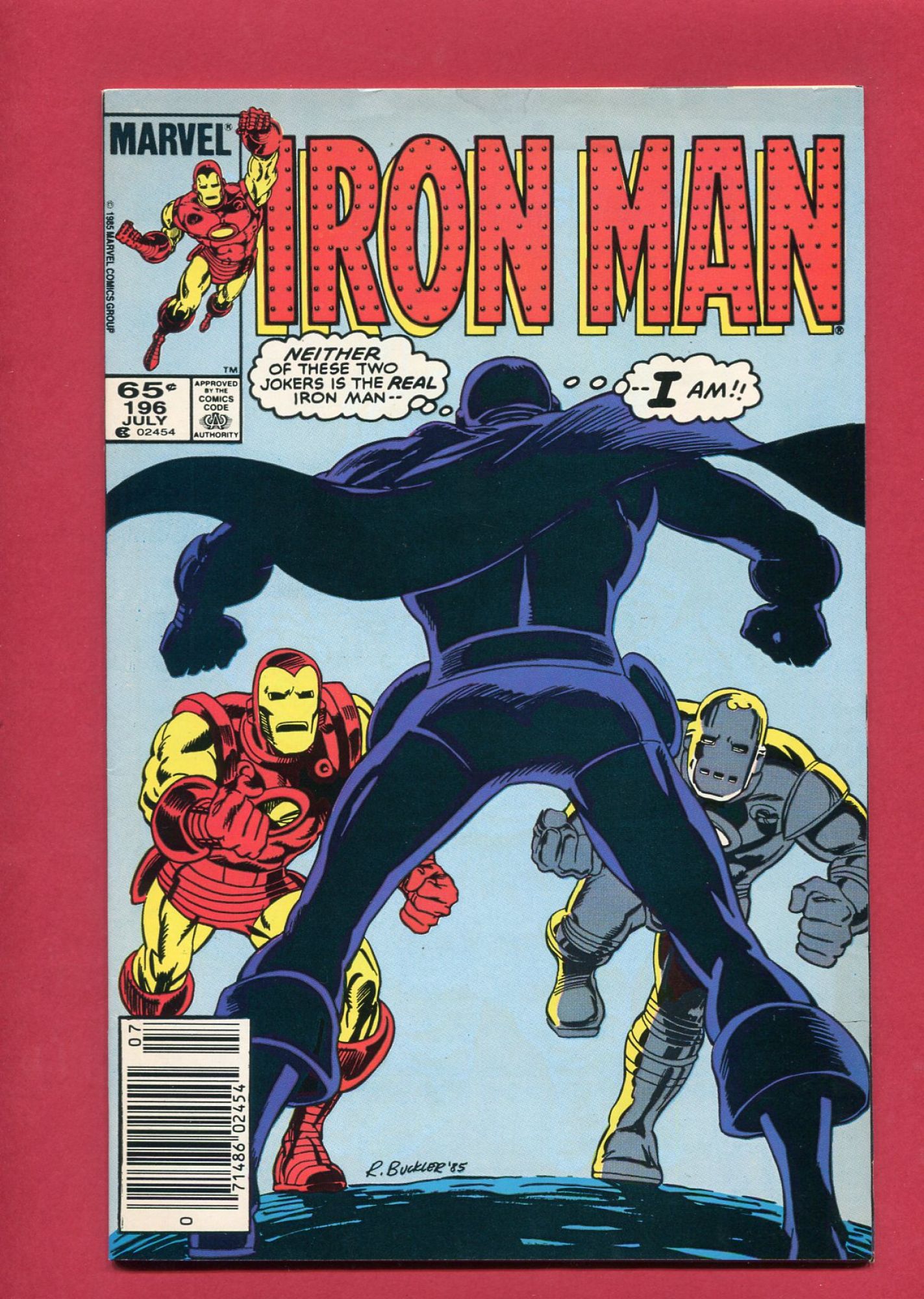 Iron Man #196, Jul 1985, 7.0 VG/VF