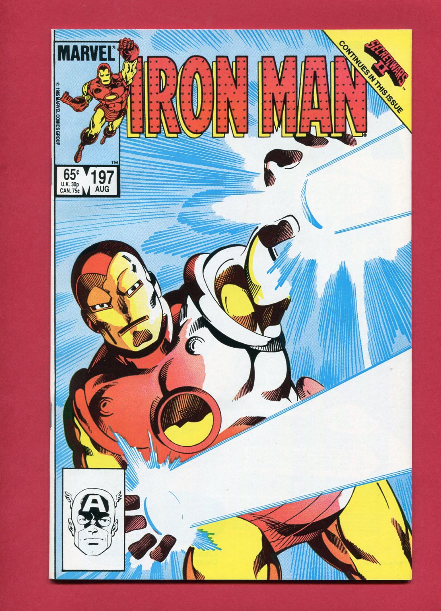 Iron Man #197, Aug 1985, 9.2 NM-