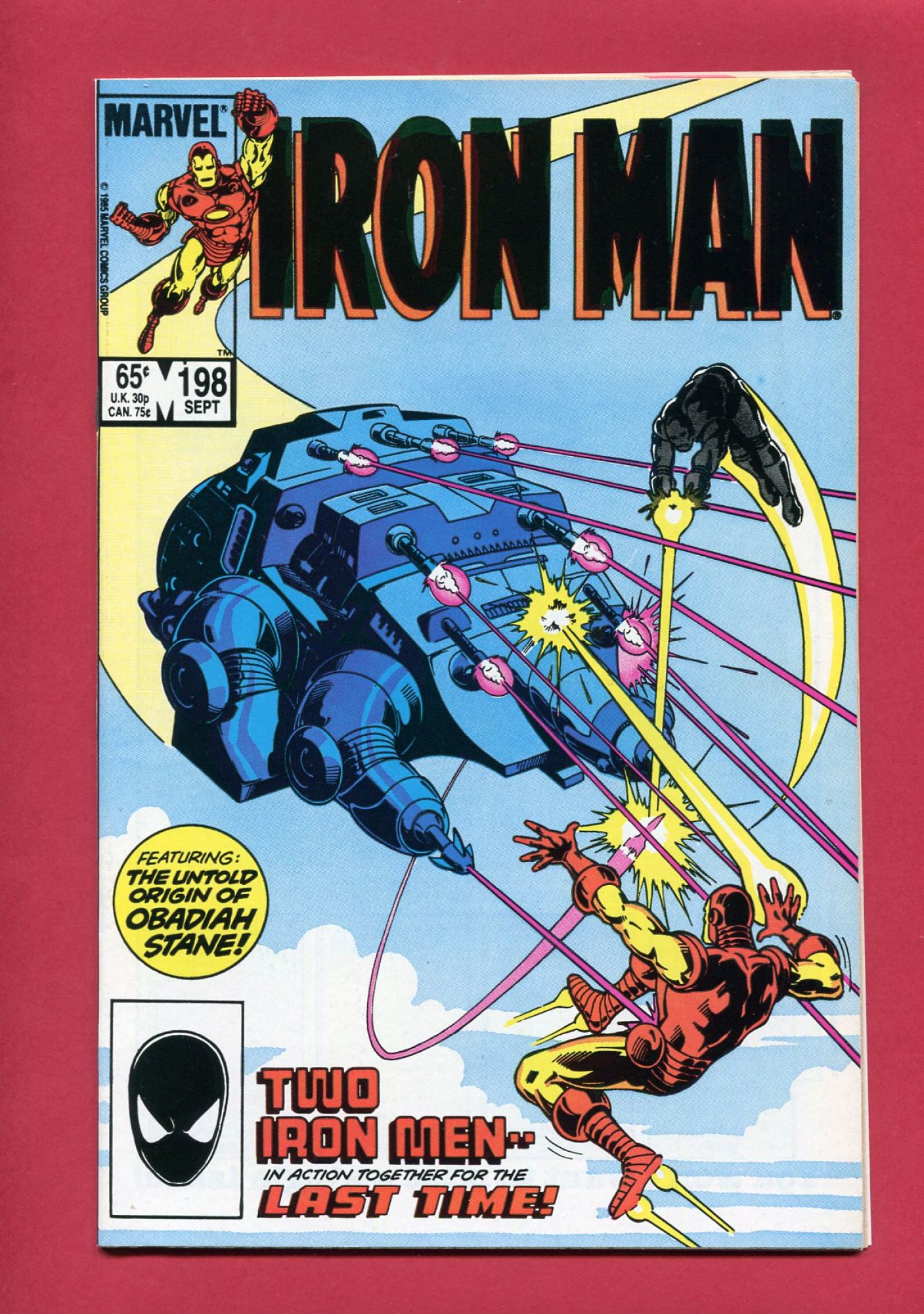 Iron Man #198, Sep 1985, 8.5 VF+