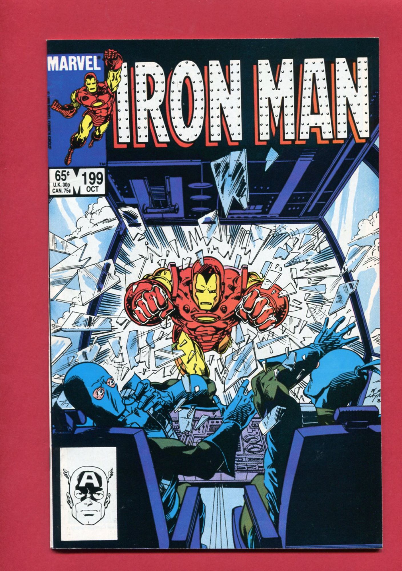 Iron Man #199, Oct 1985, 8.0 VF