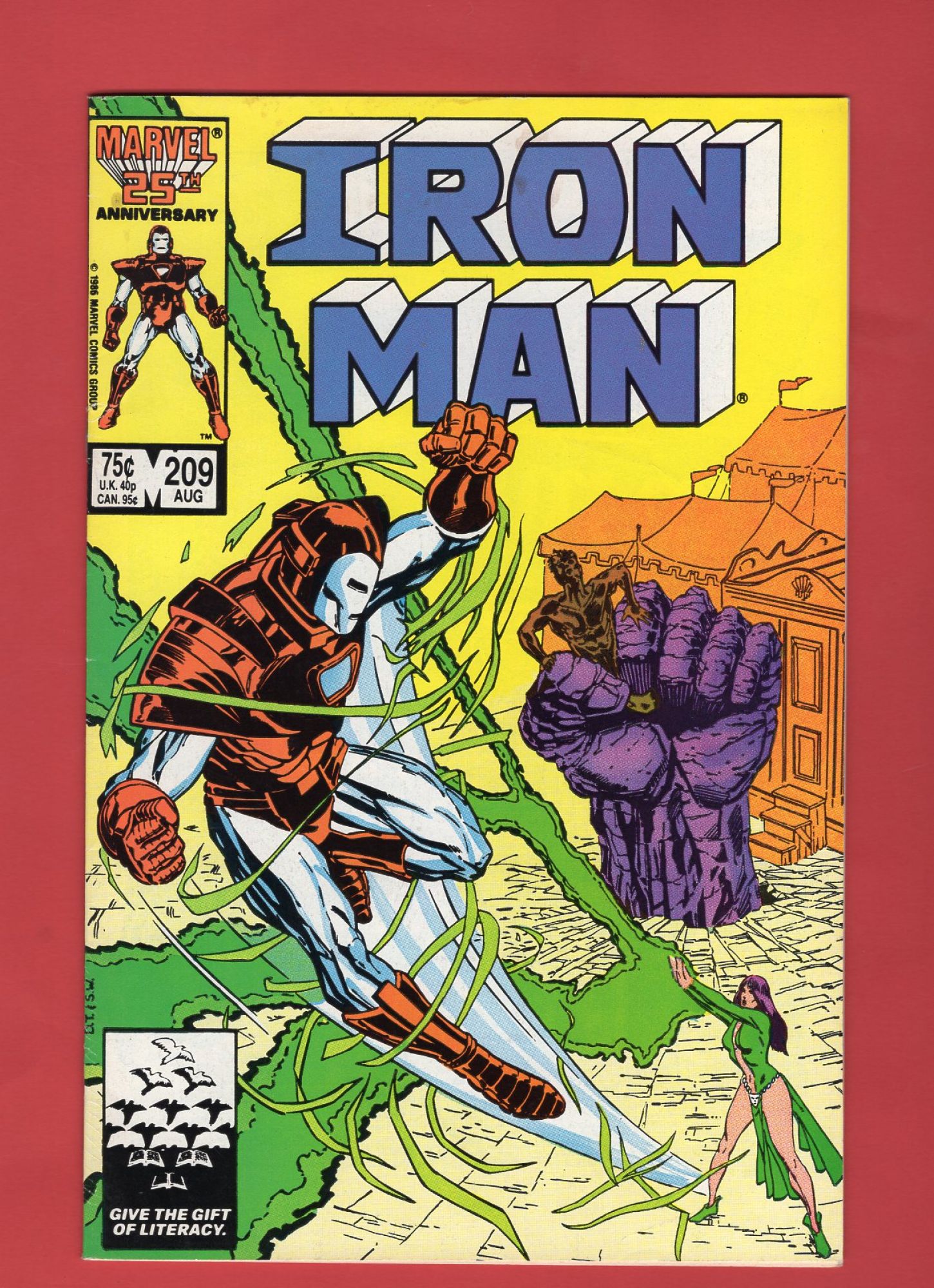 Iron Man #209, Aug 1986, 8.0 VF