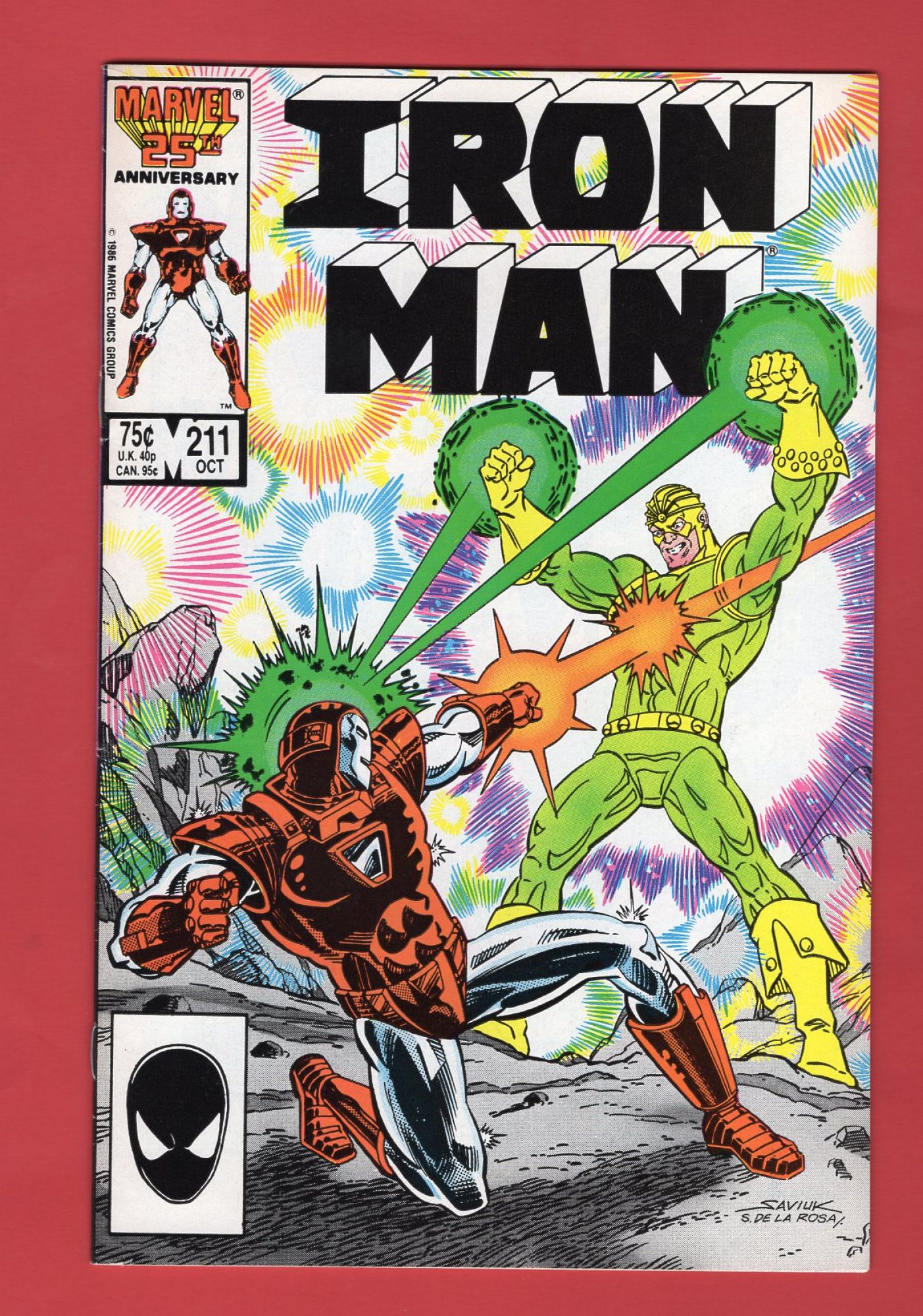 Iron Man #211, Oct 1986, 8.0 VF
