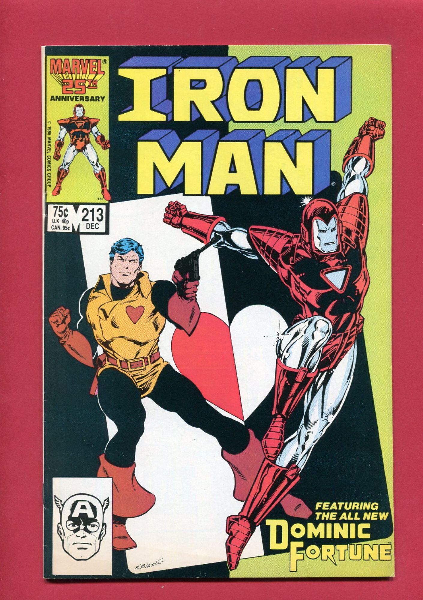 Iron Man #213, Dec 1986, 7.0 FN/VF