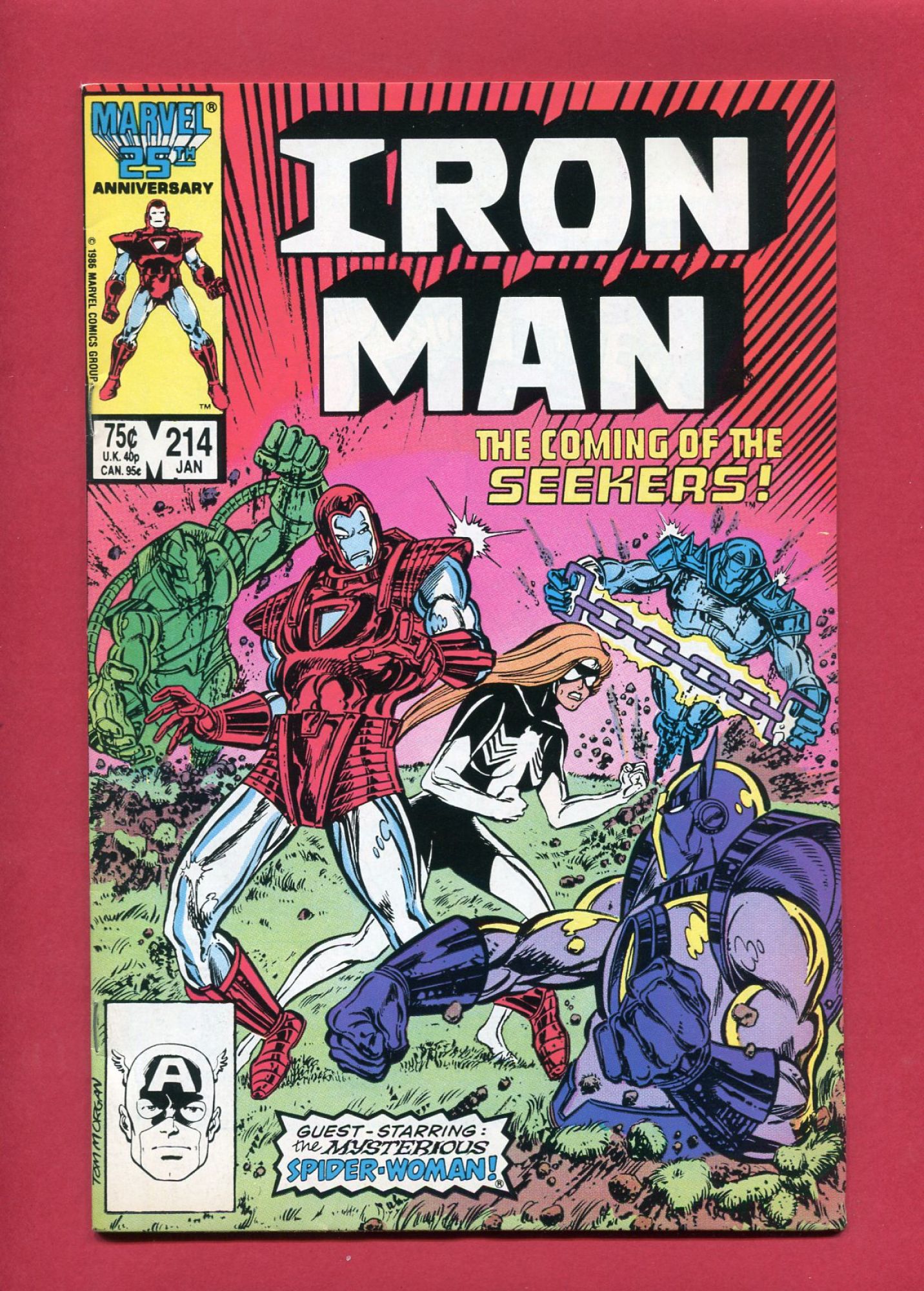 Iron Man #214, Jan 1987, 6.5 FN+