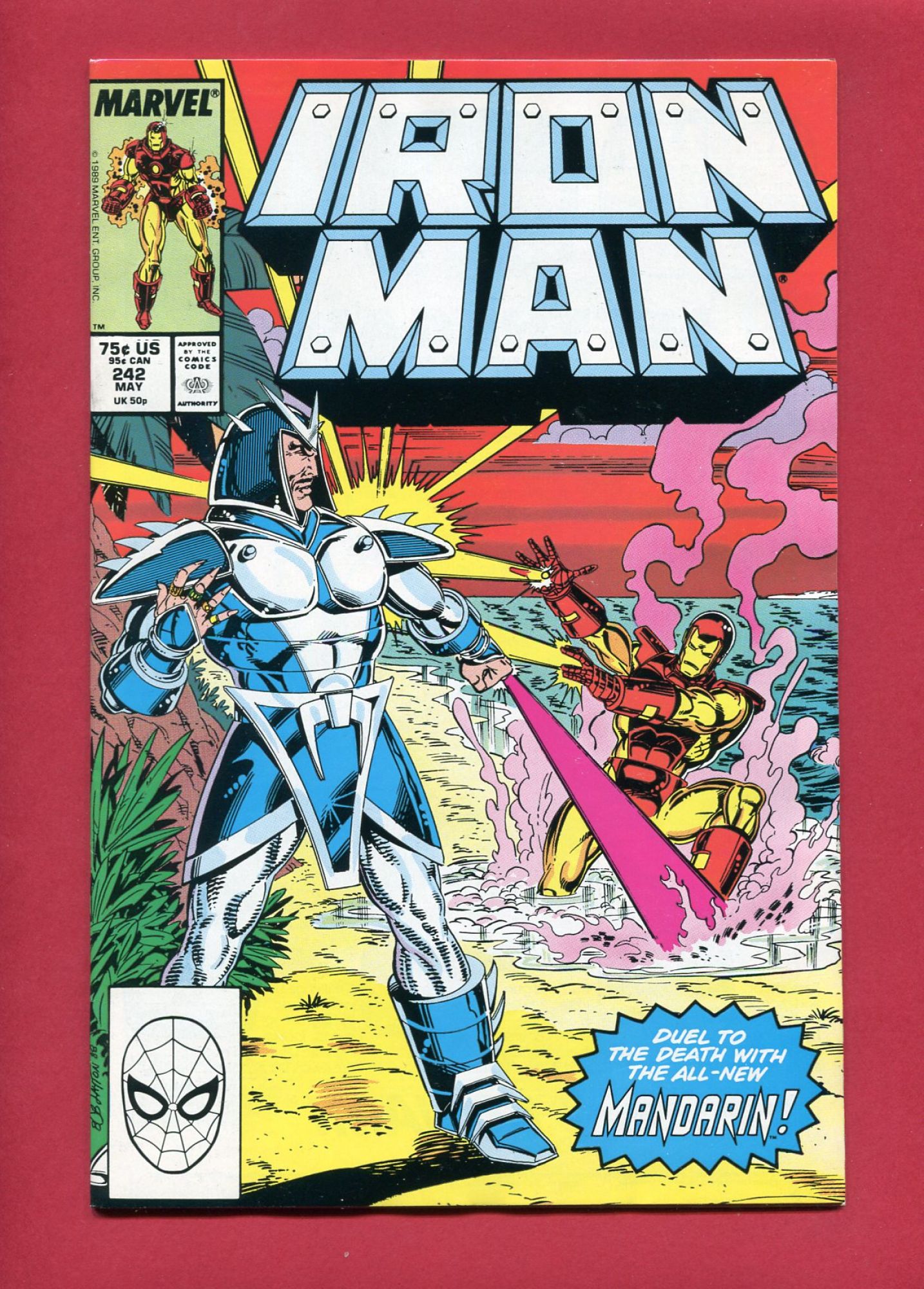 Iron Man #242, May 1989, 8.0 VF