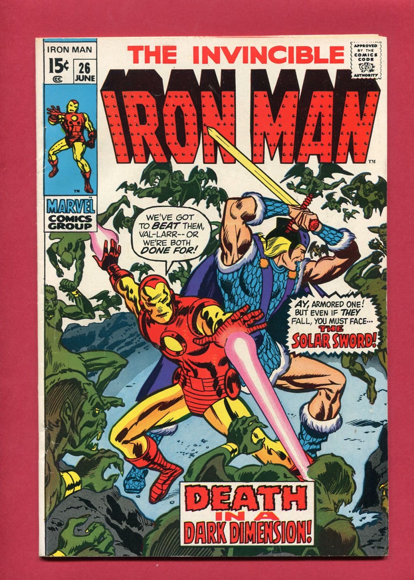 Iron Man #26, Jun 1970, 7.5 VF-