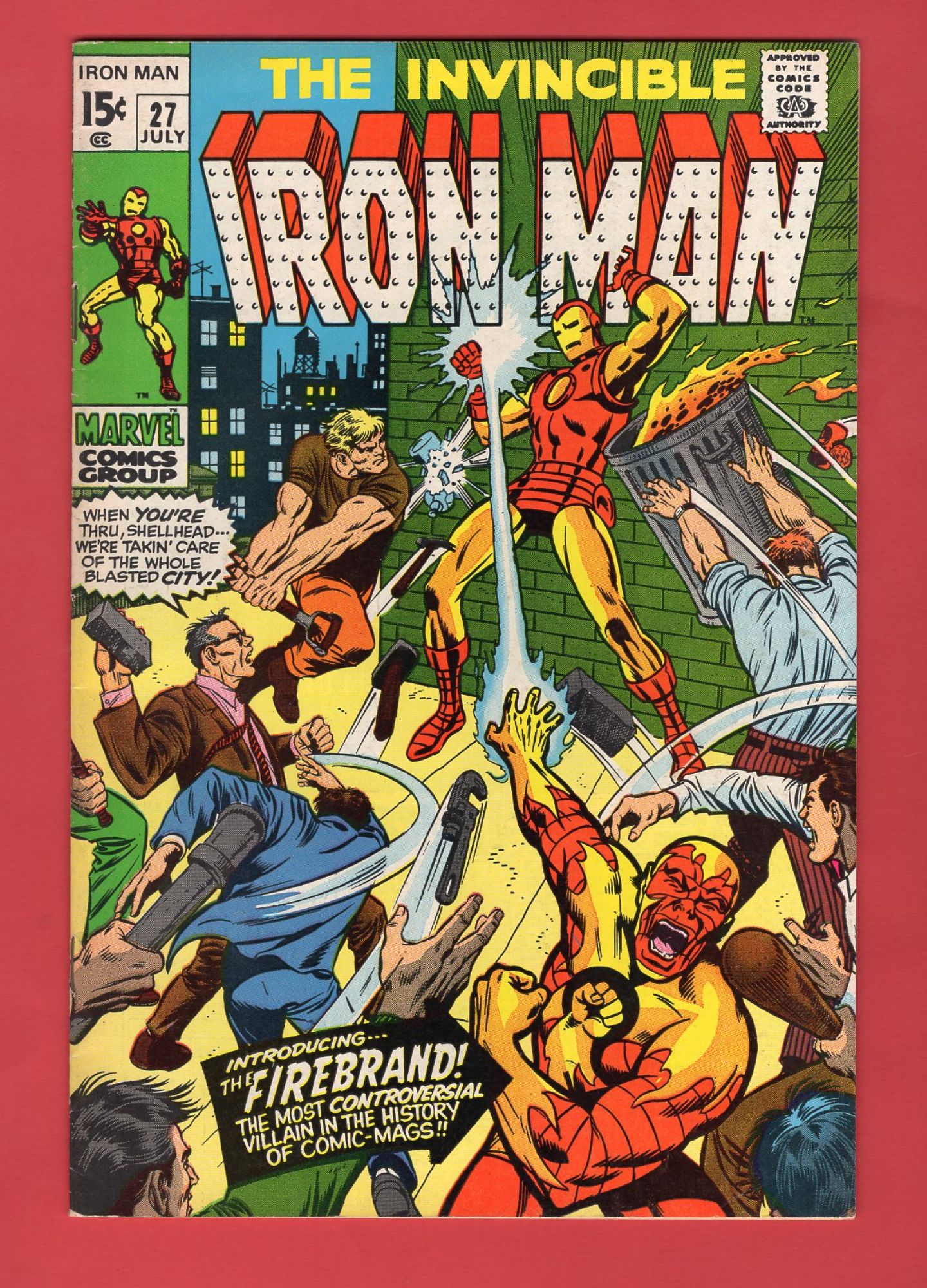 Iron Man #27, Jul 1970, 6.5 FN+