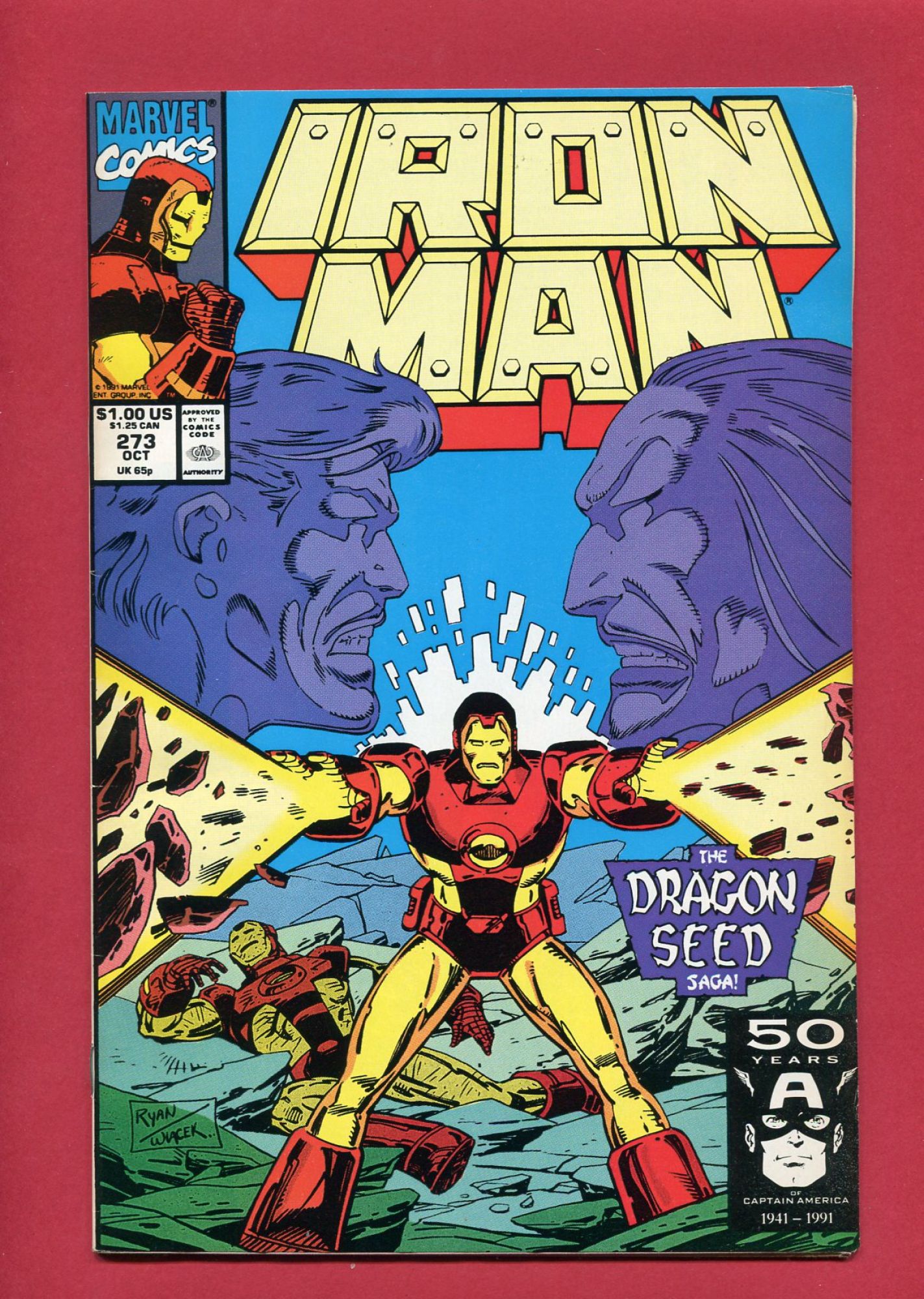 Iron Man #273, Oct 1991, 7.5 VF-