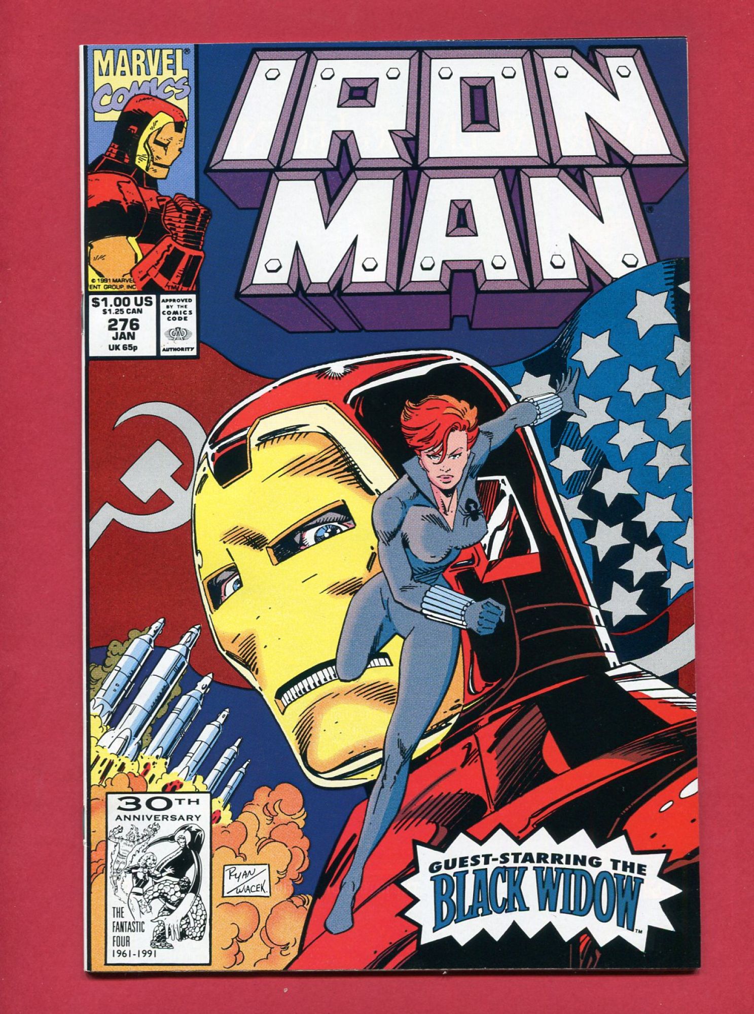 Iron Man #276, Jan 1992, 9.2 NM-
