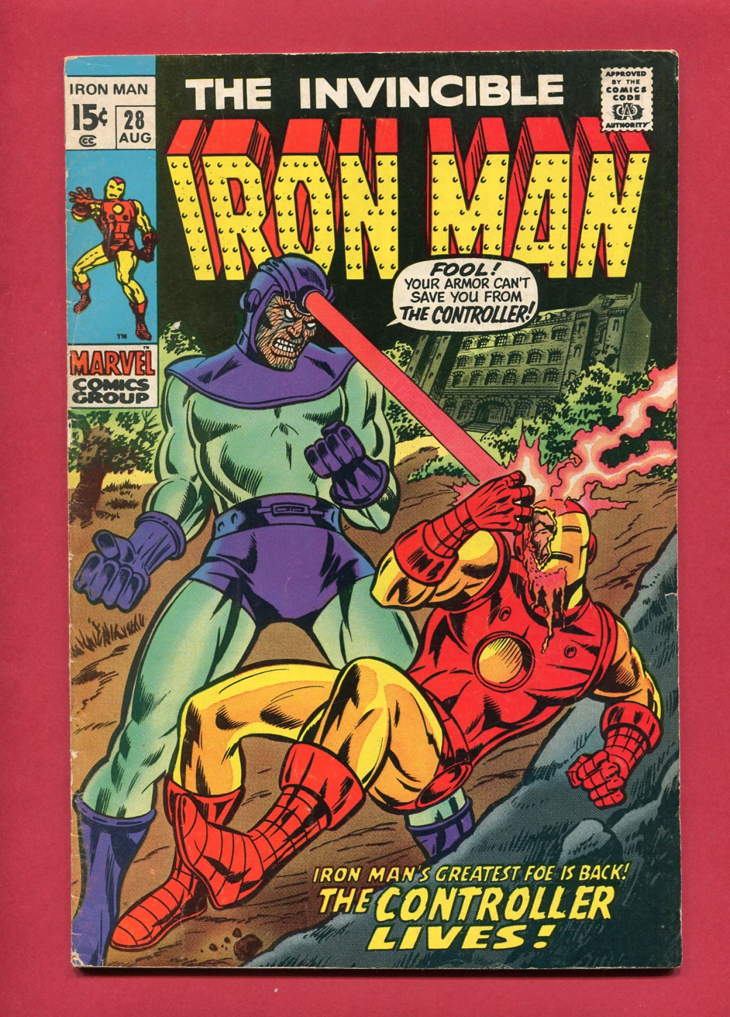 Iron Man #28, Aug 1970, 4.5 VG+