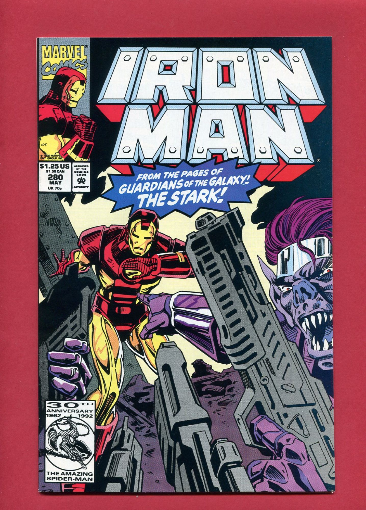 Iron Man #280, May 1992, 8.5 VF+