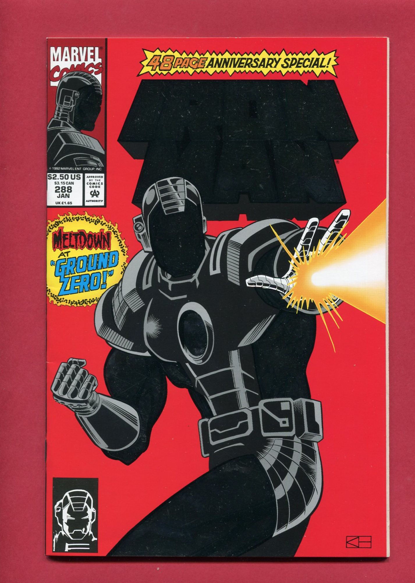 Iron Man #288, Jan 1993, 8.0 VF