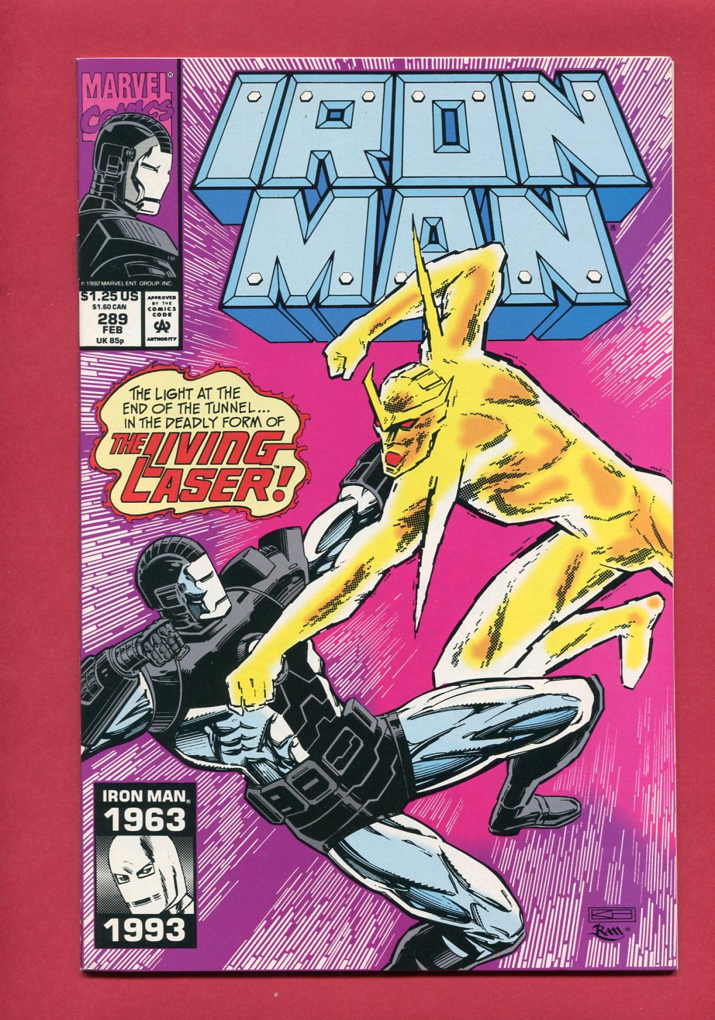 Iron Man #289, Feb 1993, 9.2 NM-