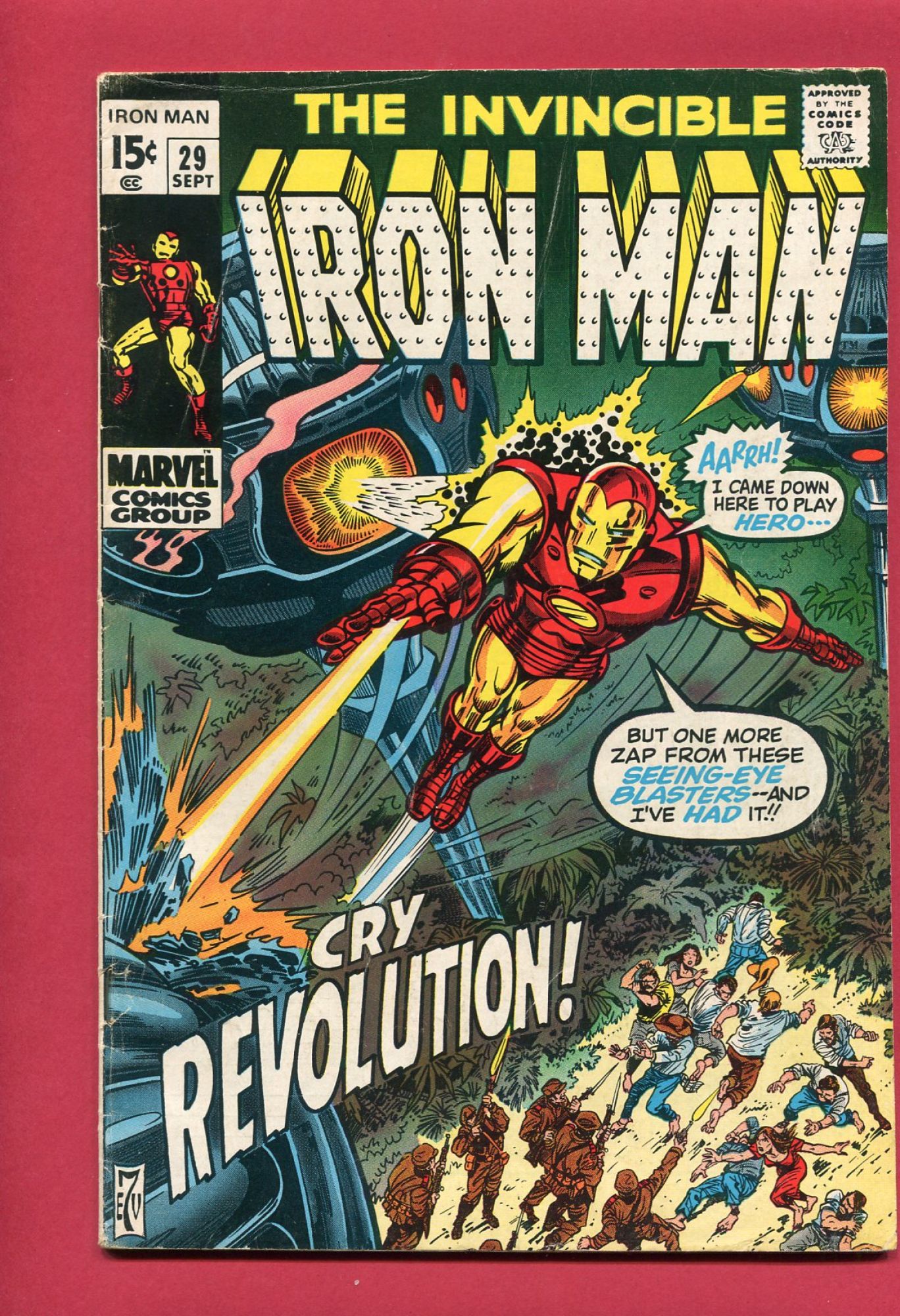 Iron Man #29, Sep 1970, 4.5 VG+