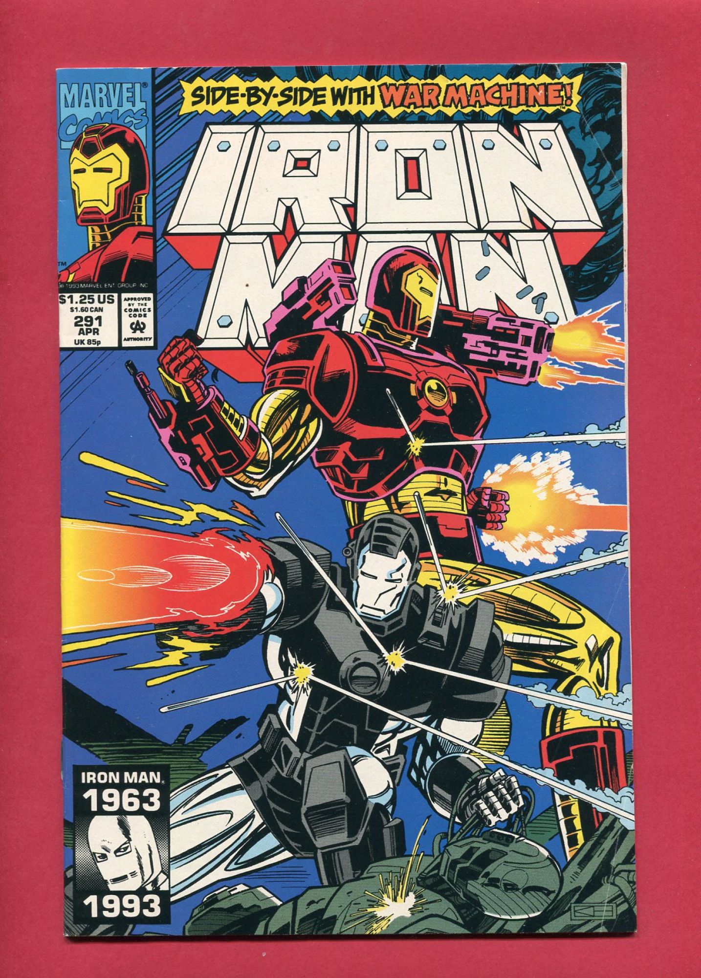 Iron Man #291, Apr 1993, 6.5 FN+