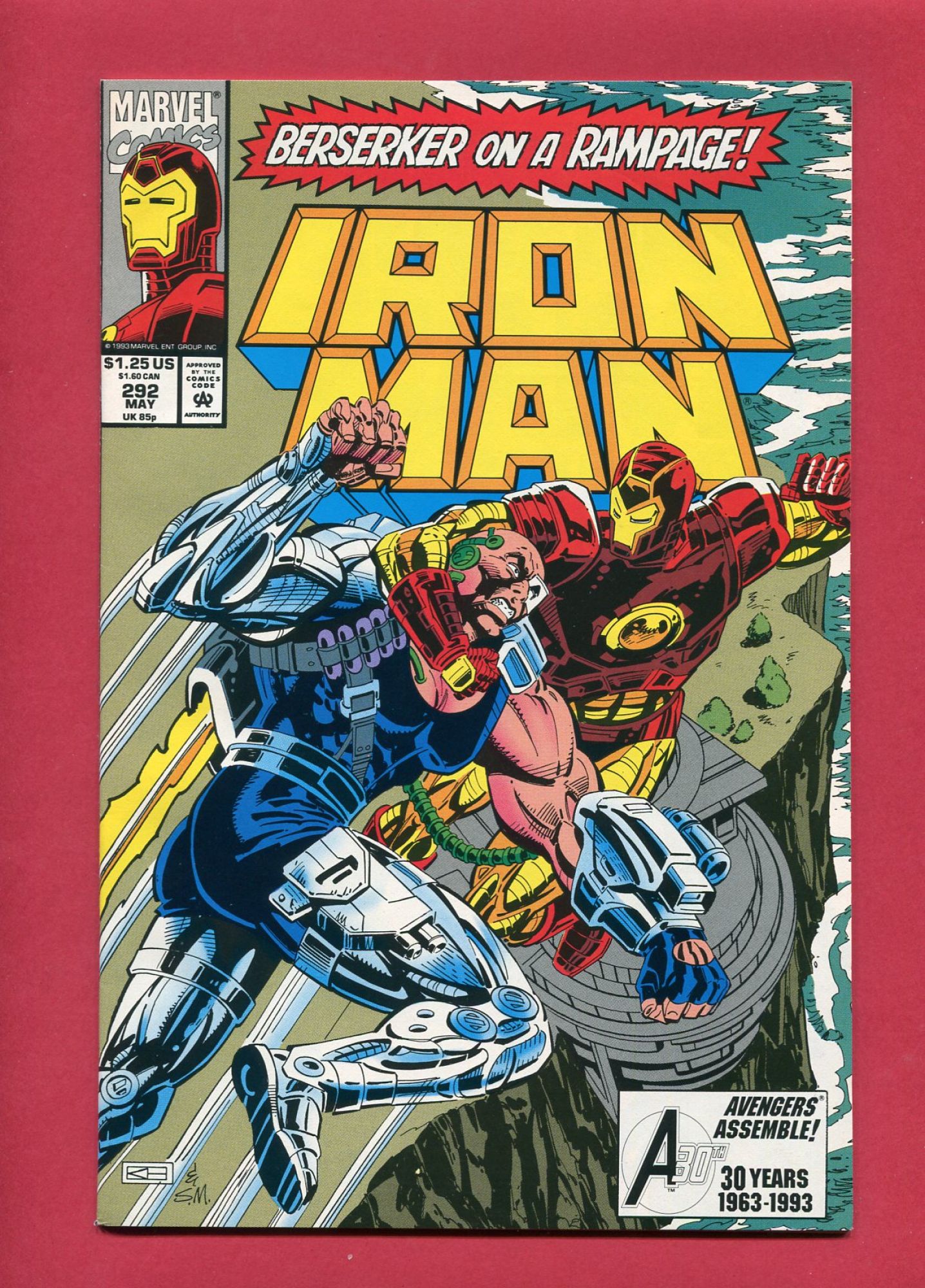Iron Man #292, May 1993, 6.0 FN