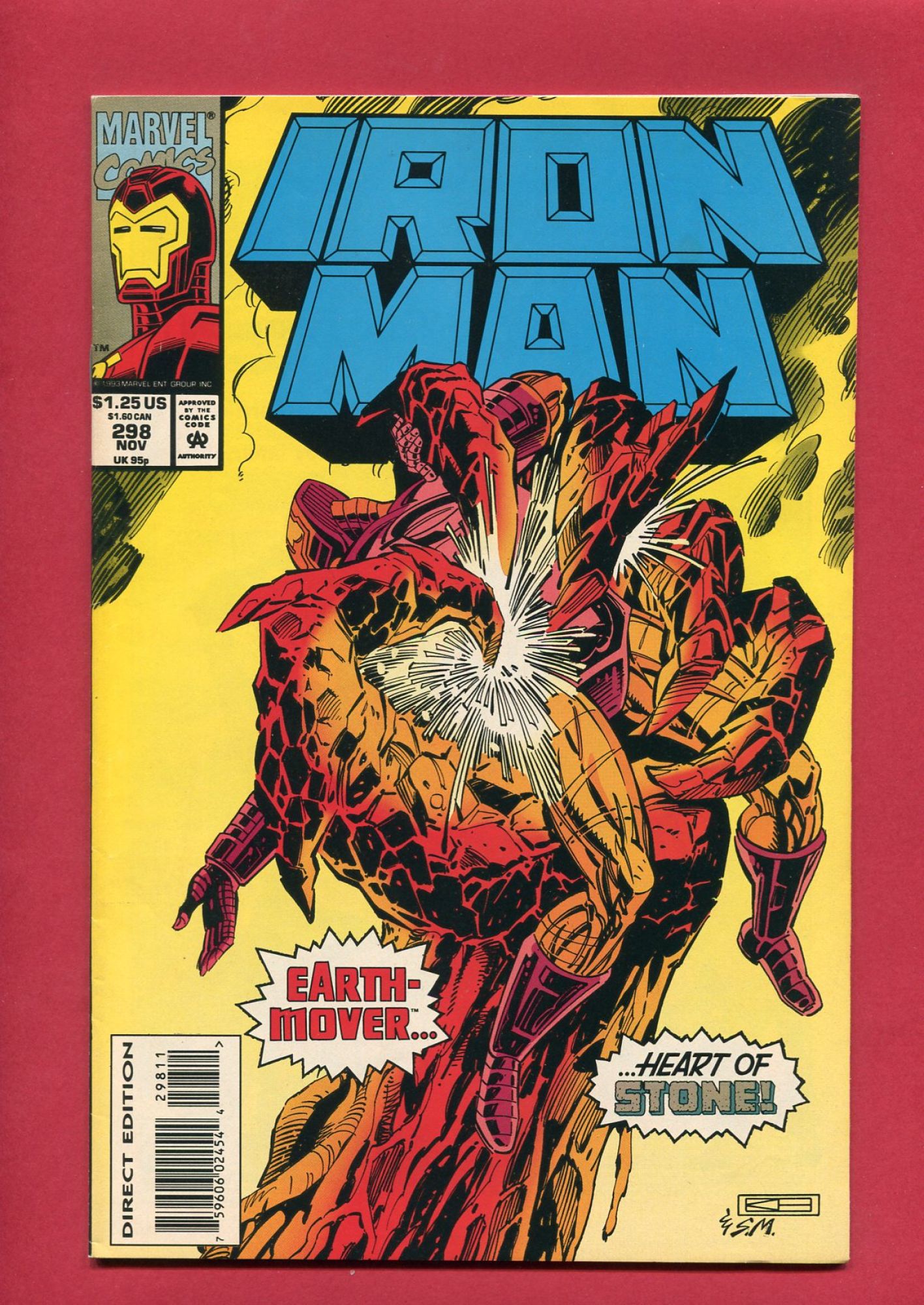 Iron Man #298, Nov 1993, 8.0 VF