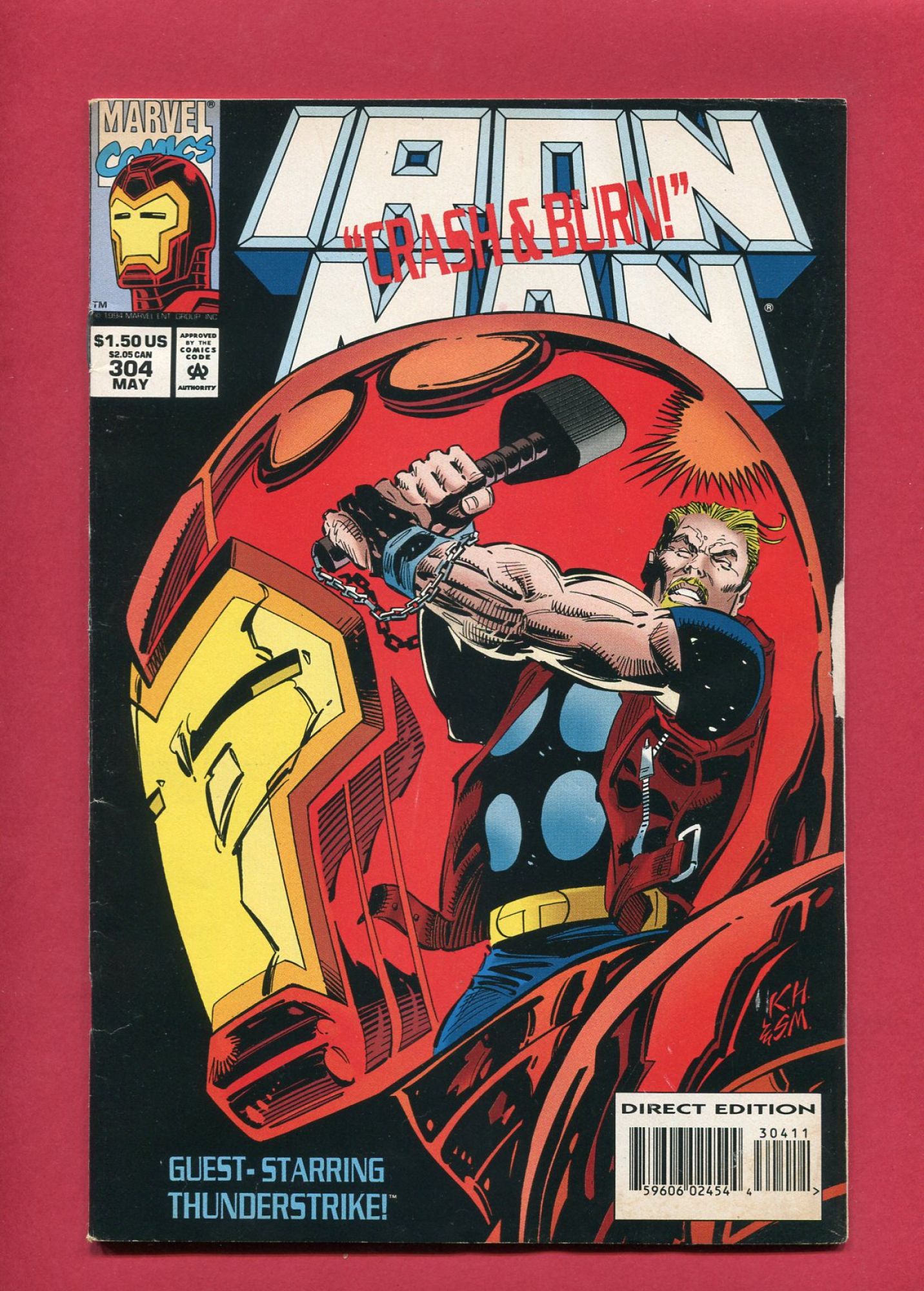Iron Man #304, May 1994, 6.0 FN